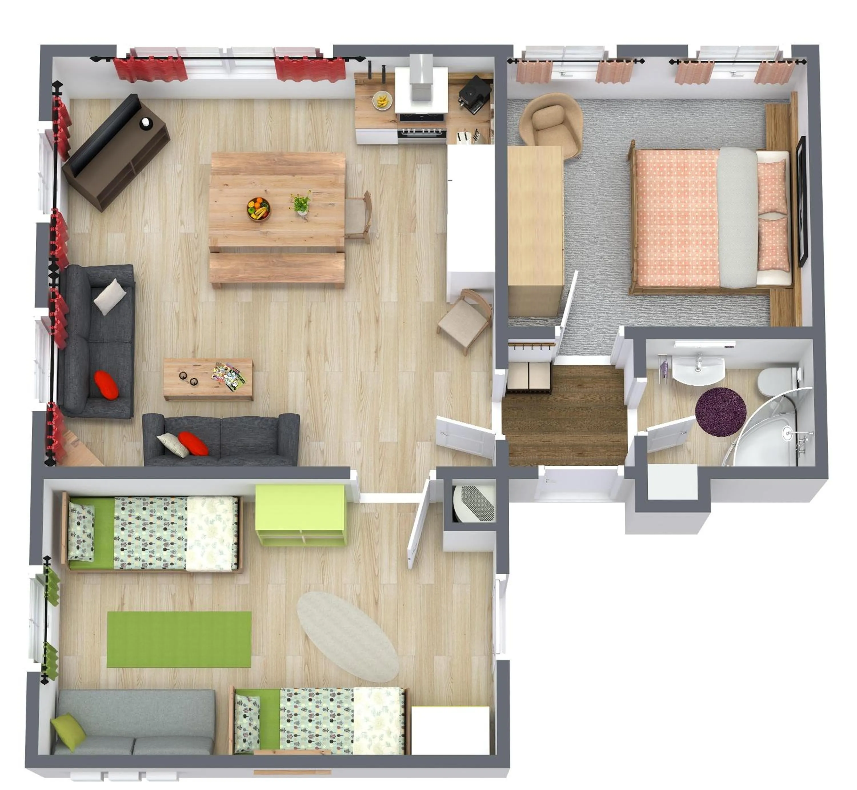 Floor plan in Veiter-Hof