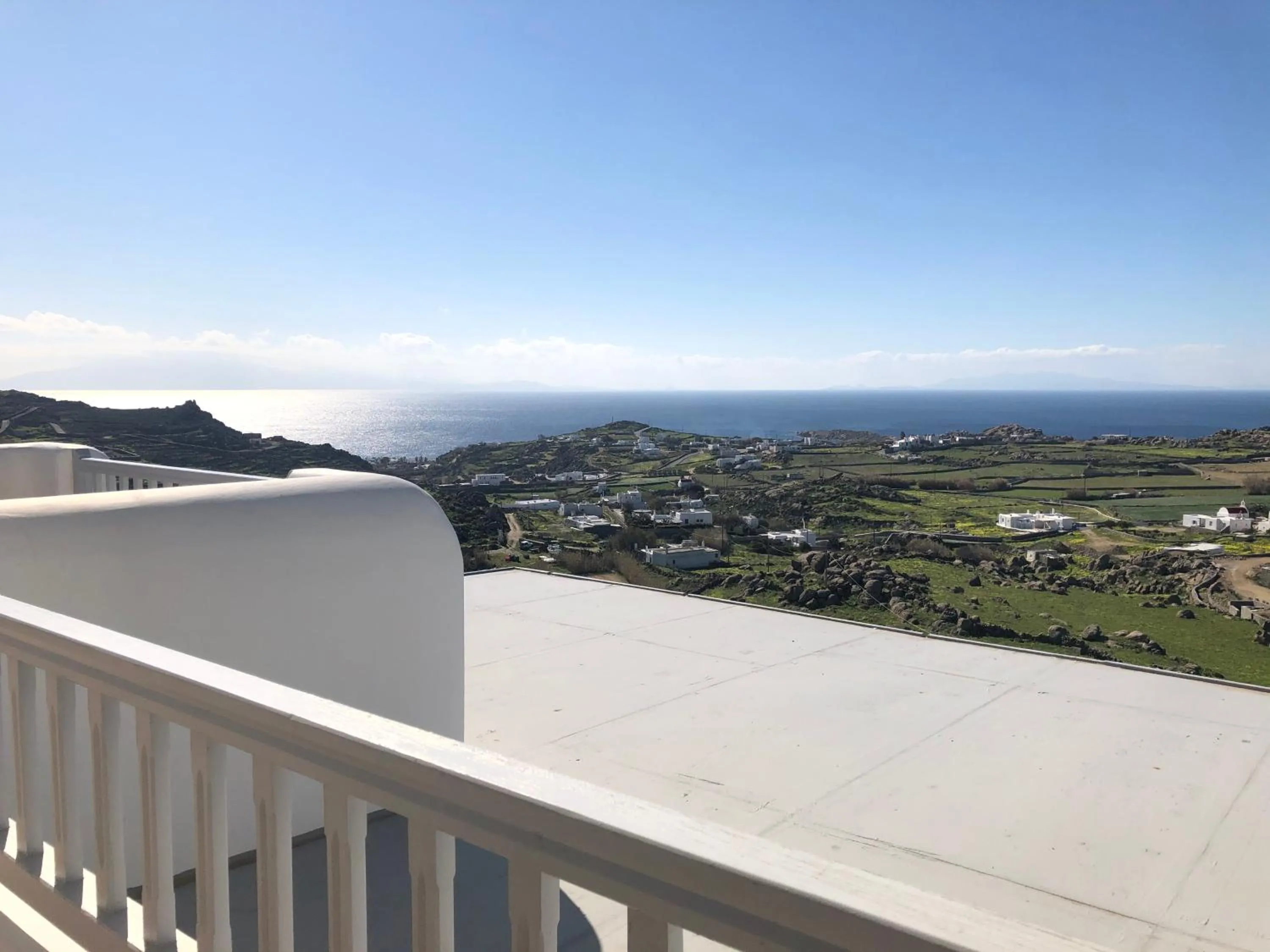 Sea view in Overview Mykonos Apartments
