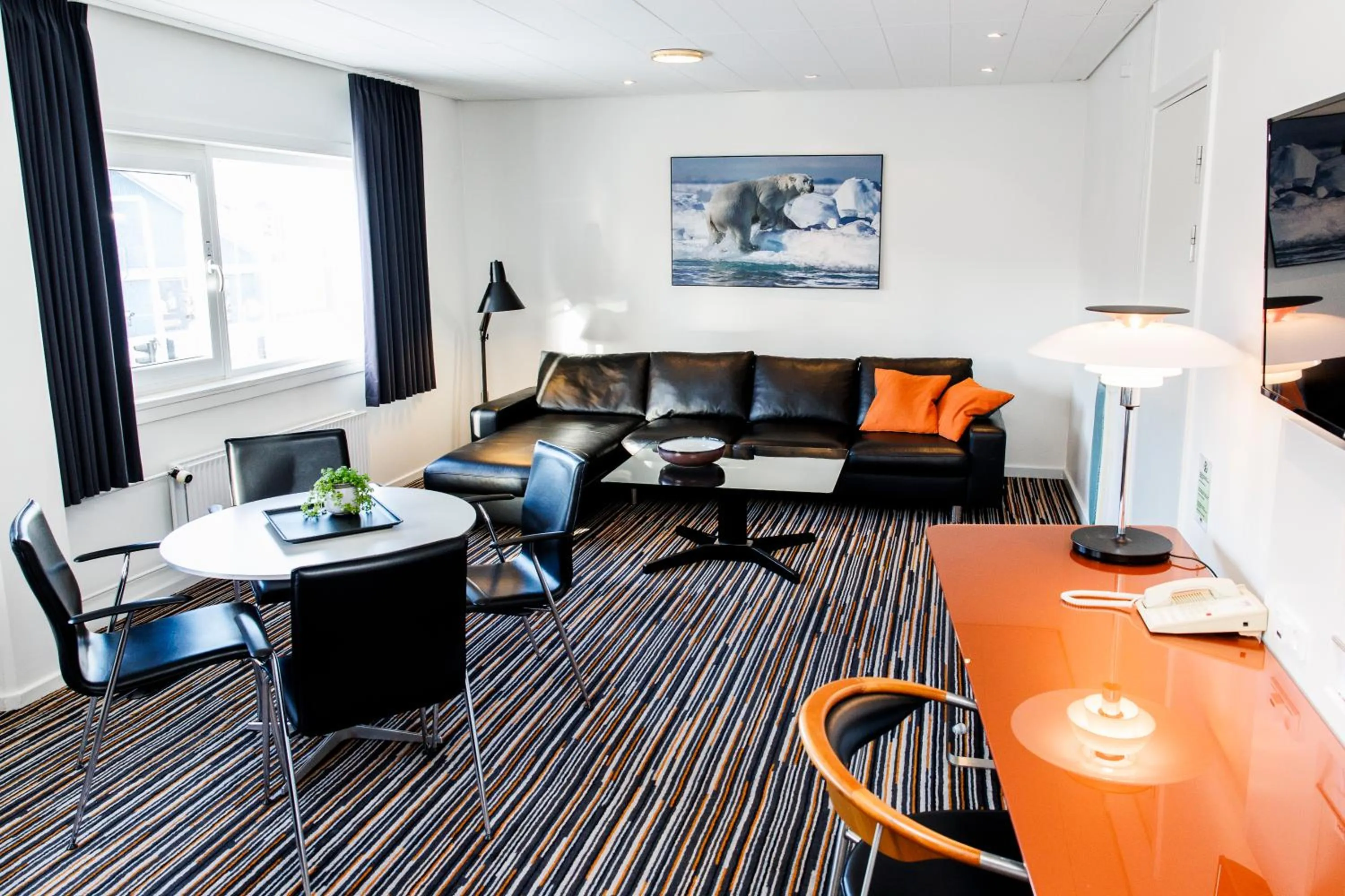 Living room in Hotel Hans Egede