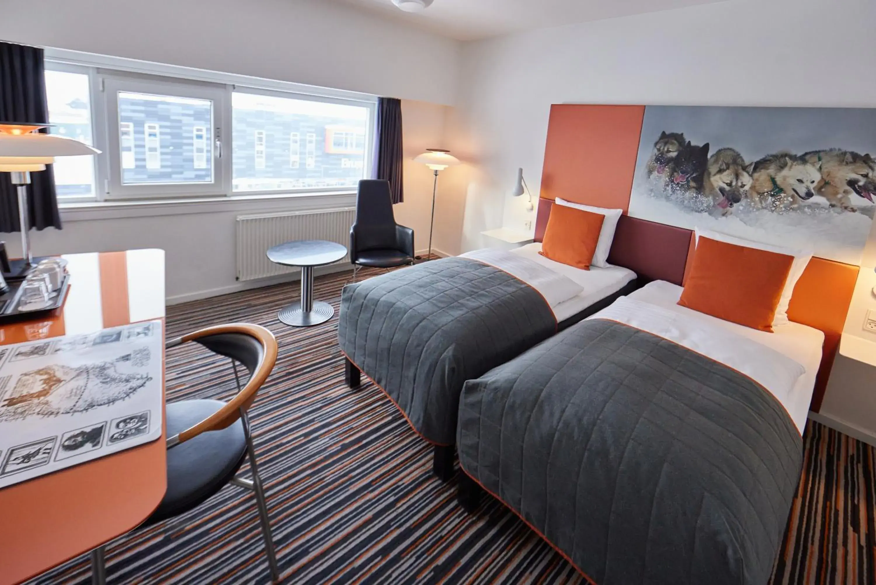 Twin Room - single occupancy in Hotel Hans Egede Twin Room - single occupancy in Hotel Hans Egede