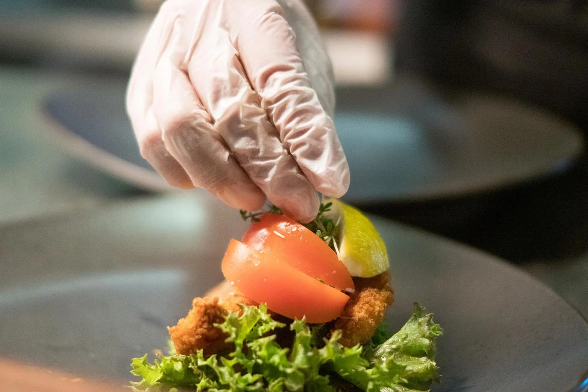 Restaurant/places to eat in Hotel Hans Egede