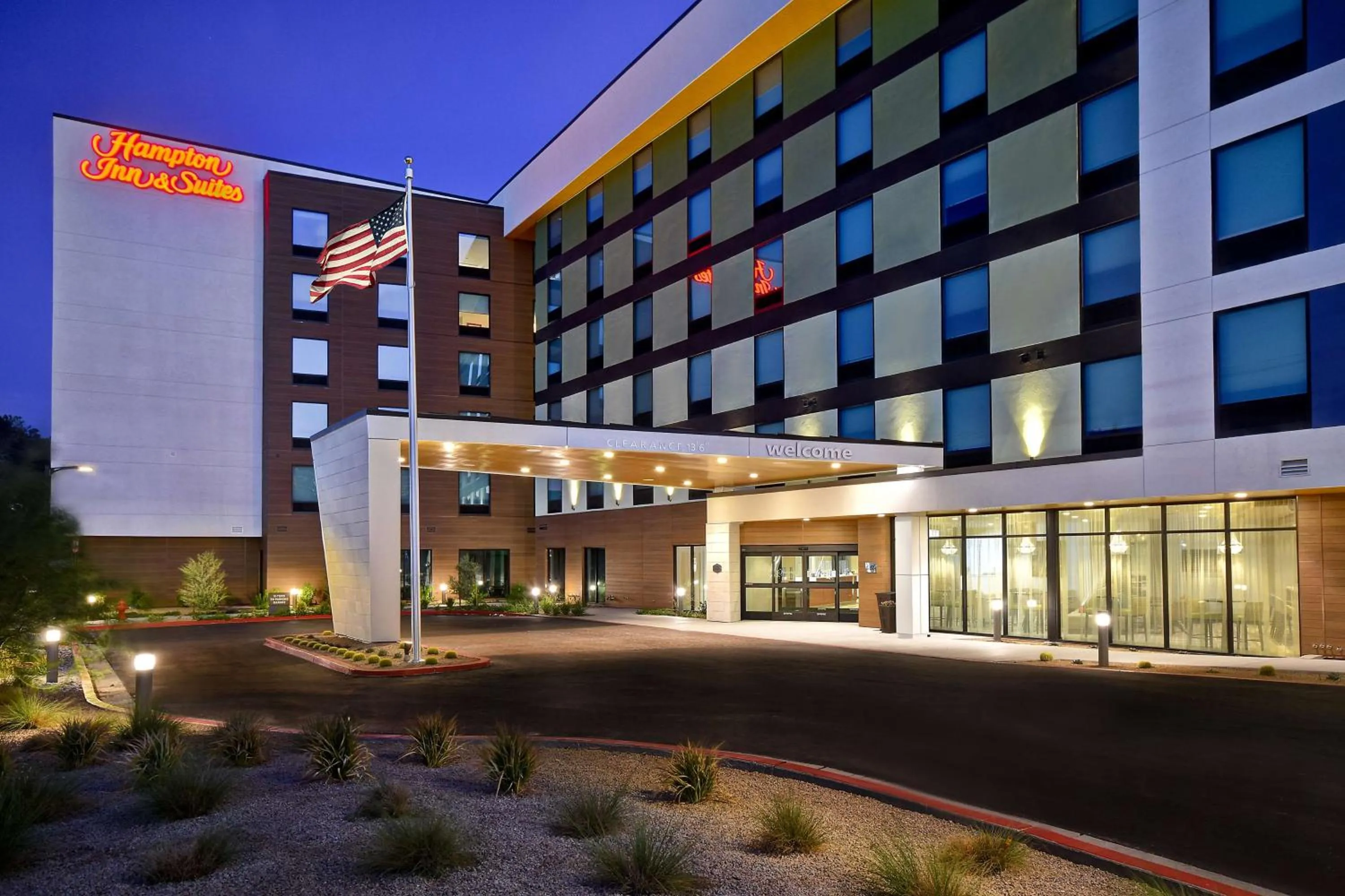 Property building in Hampton Inn & Suites Las Vegas Convention Center - No Resort Fee