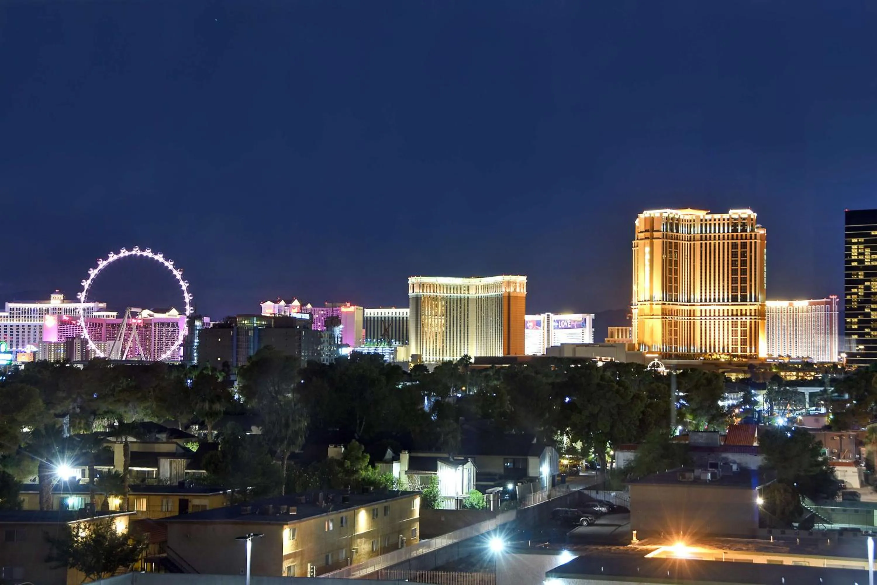 View (from property/room) in Hampton Inn & Suites Las Vegas Convention Center - No Resort Fee