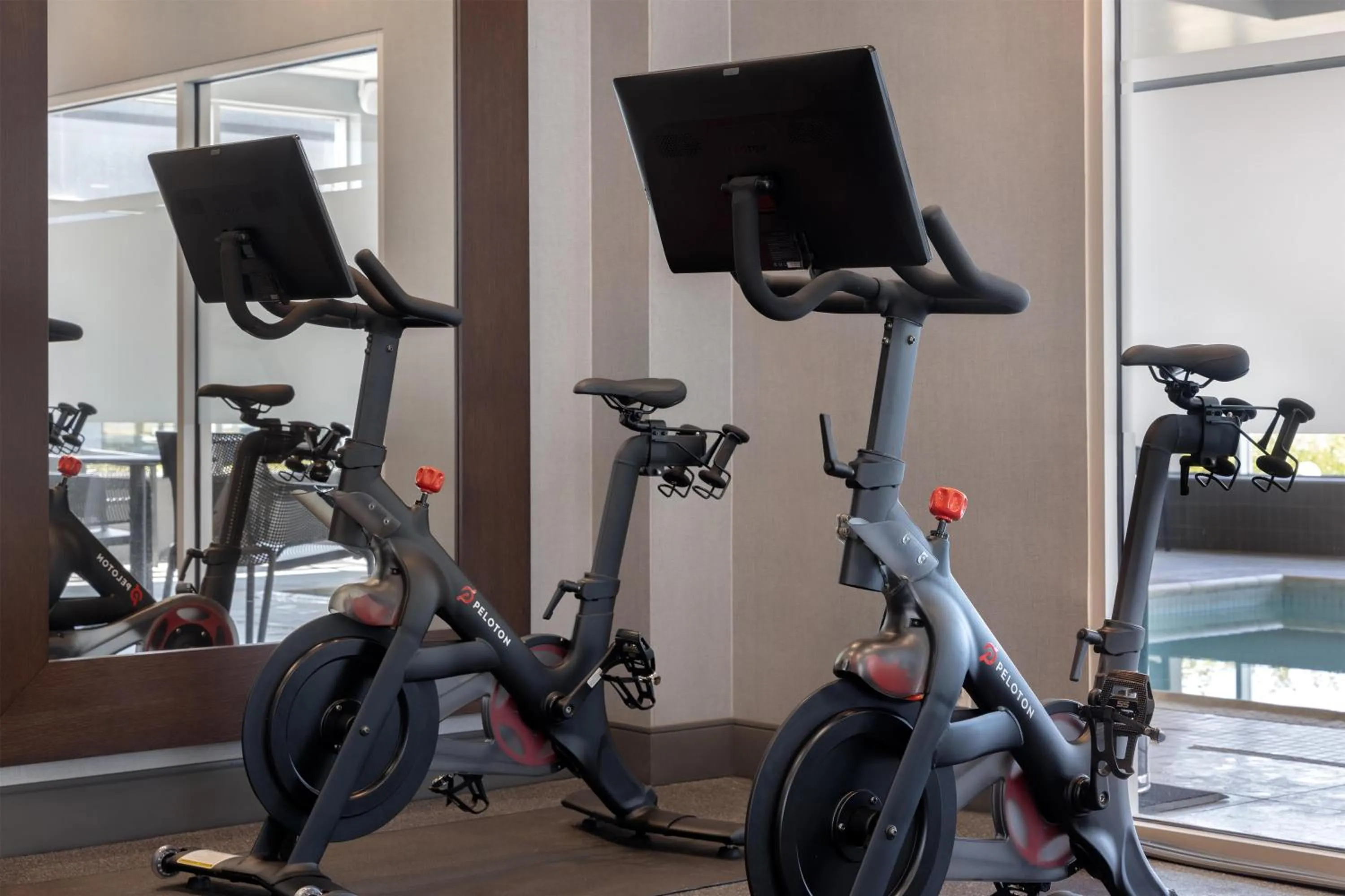 Fitness centre/facilities in Hilton Garden Inn Sudbury, Ontario, Canada