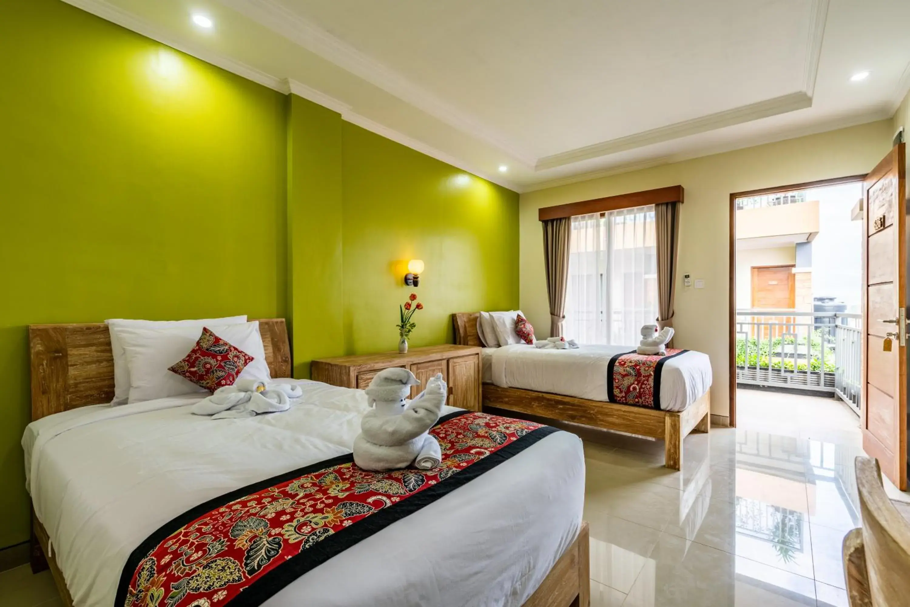 Deluxe Twin Room in Mejore Beach Hotel Deluxe Twin Room in Mejore Beach Hotel