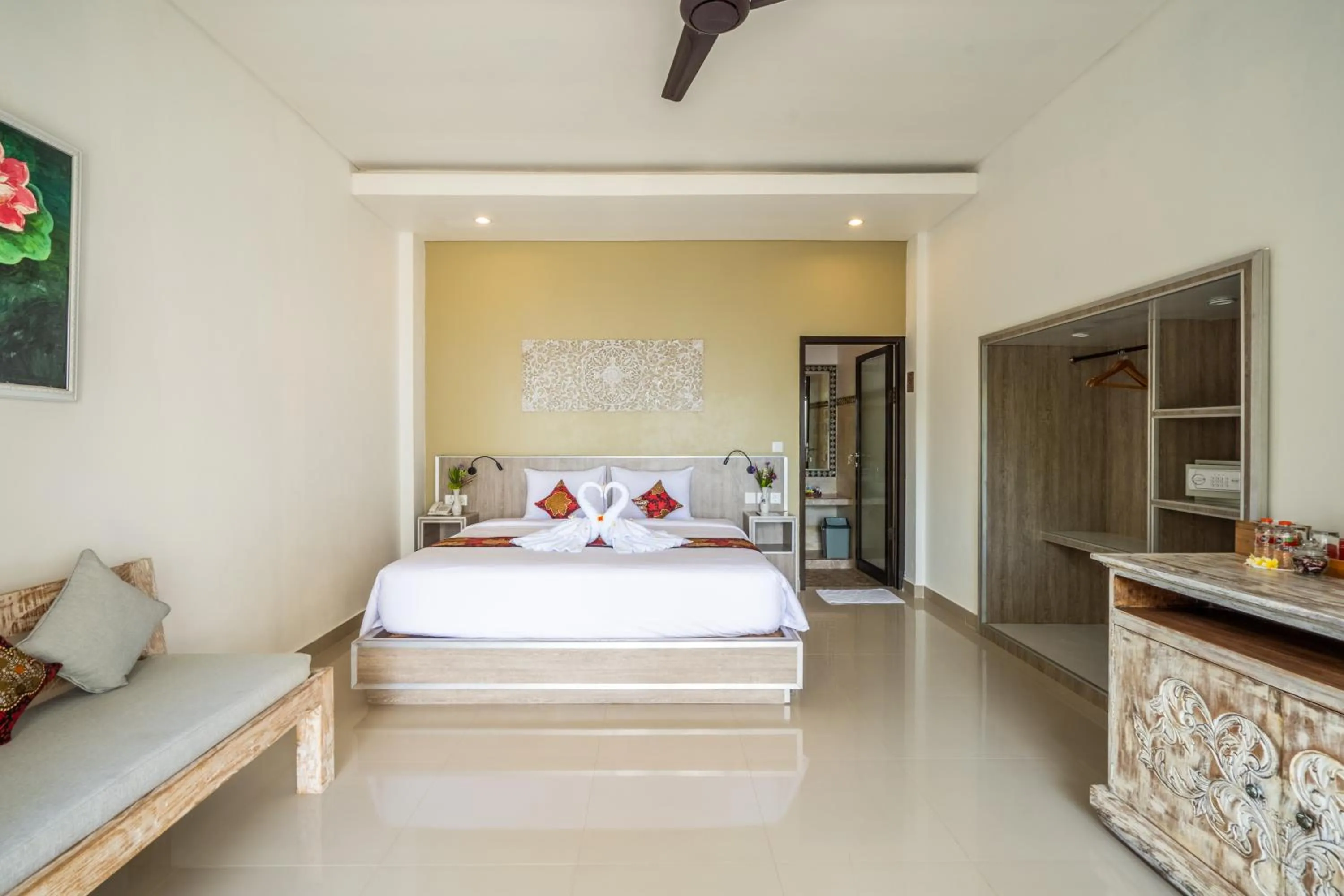 Bedroom, Bed in Mejore Beach Hotel