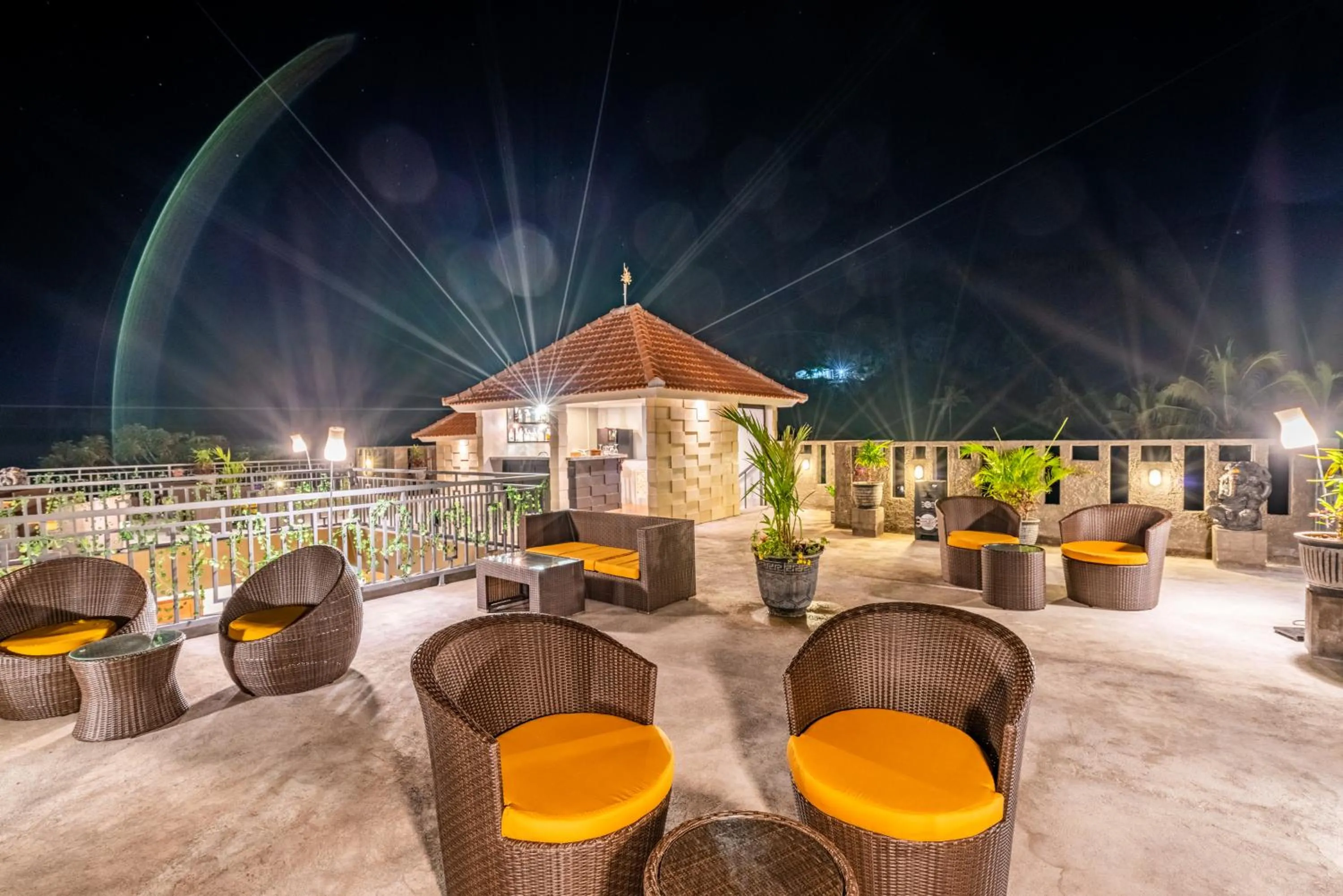 Patio in Mejore Beach Hotel