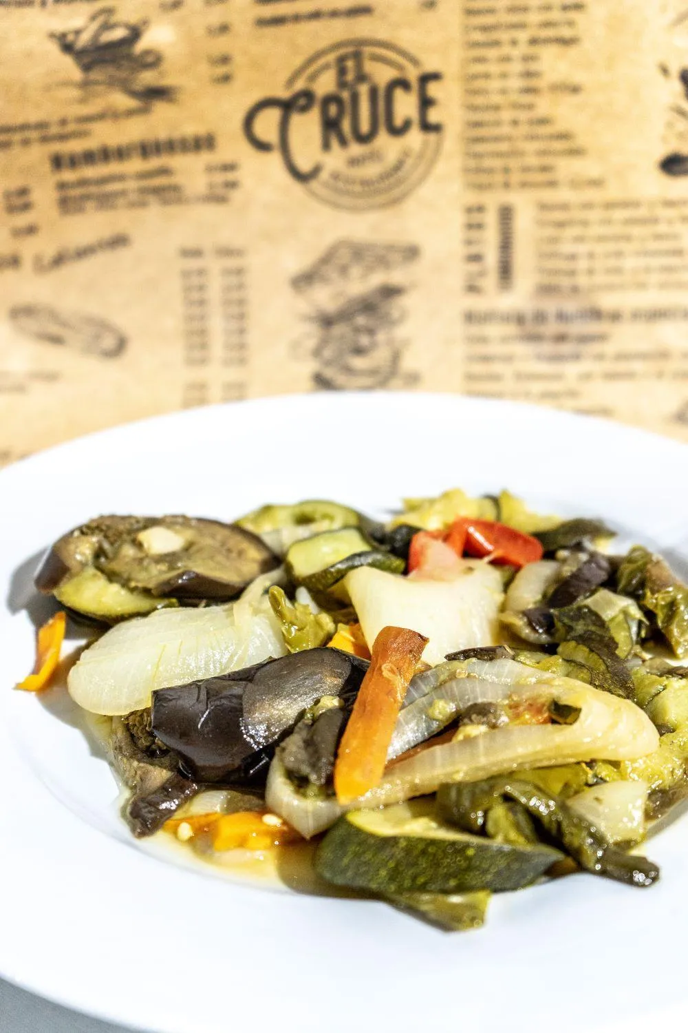 Food close-up in Hotel El Cruce Chauchina