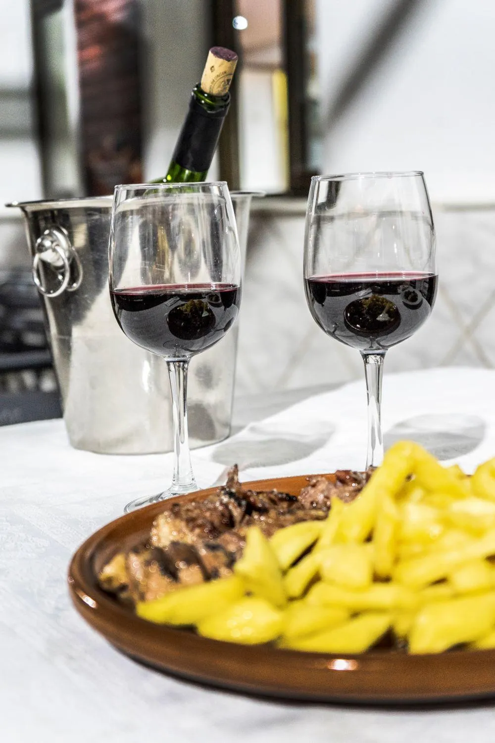 Meals in Hotel El Cruce Chauchina