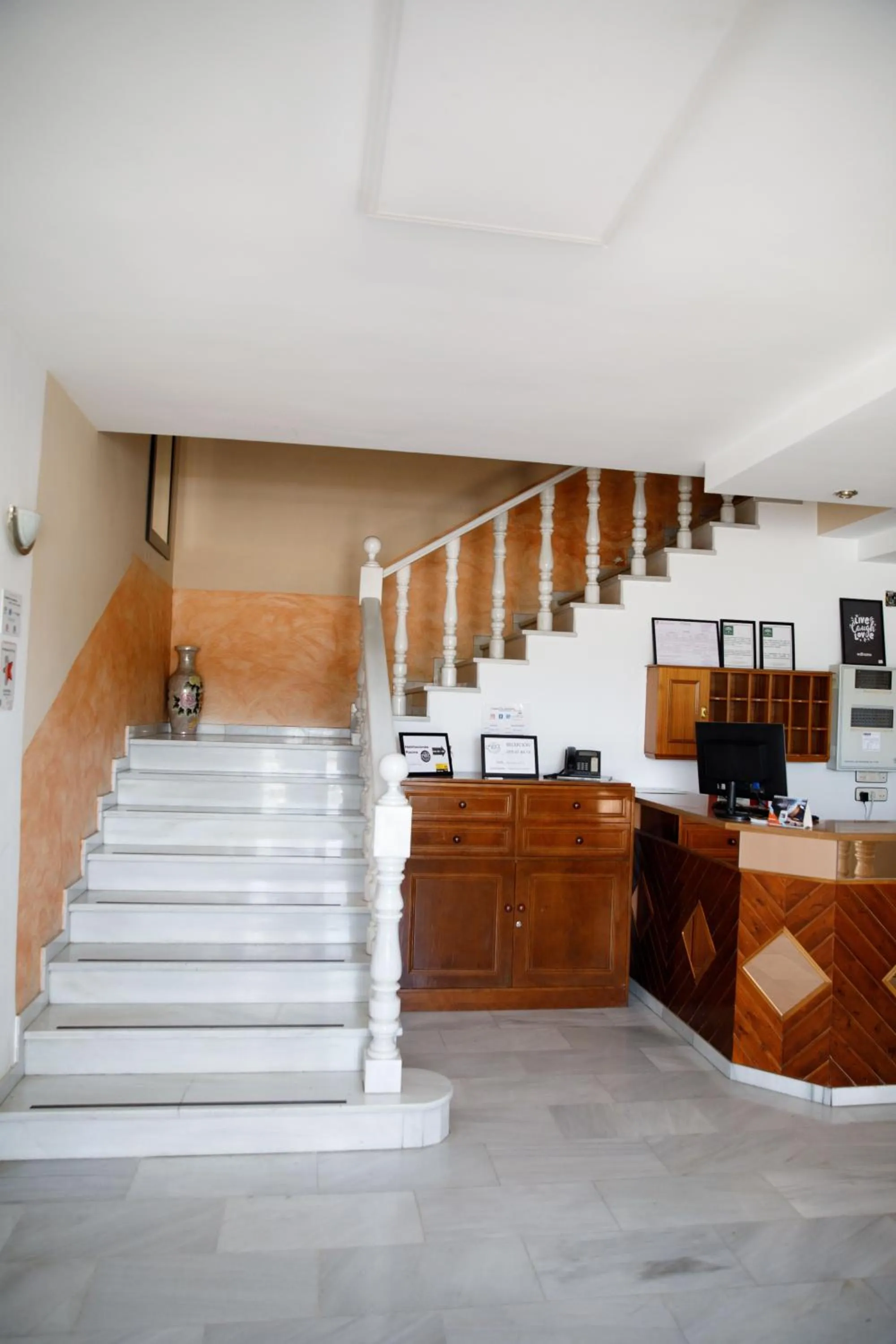 Lobby or reception in Hotel El Cruce Chauchina