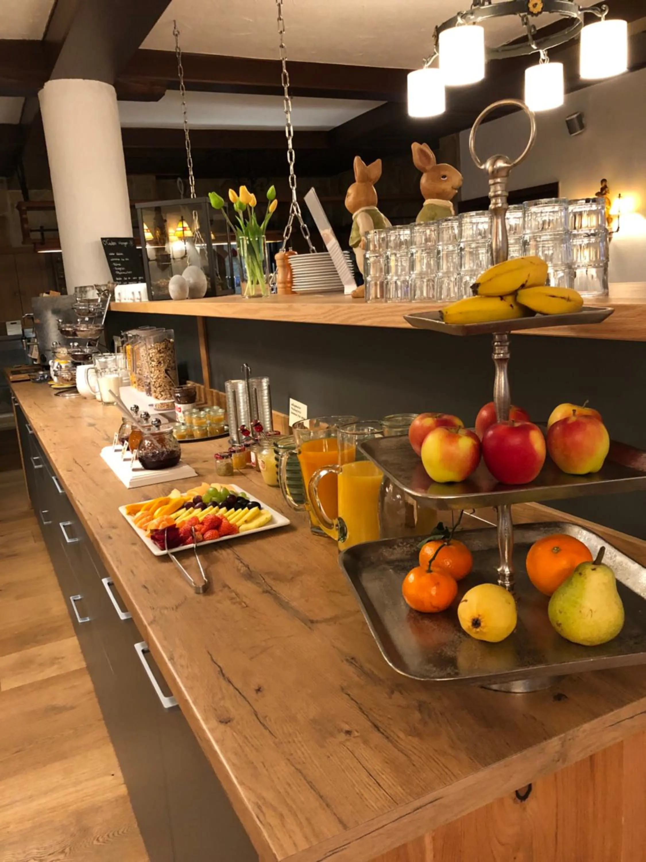 Breakfast in Hotel garni Alpengruss