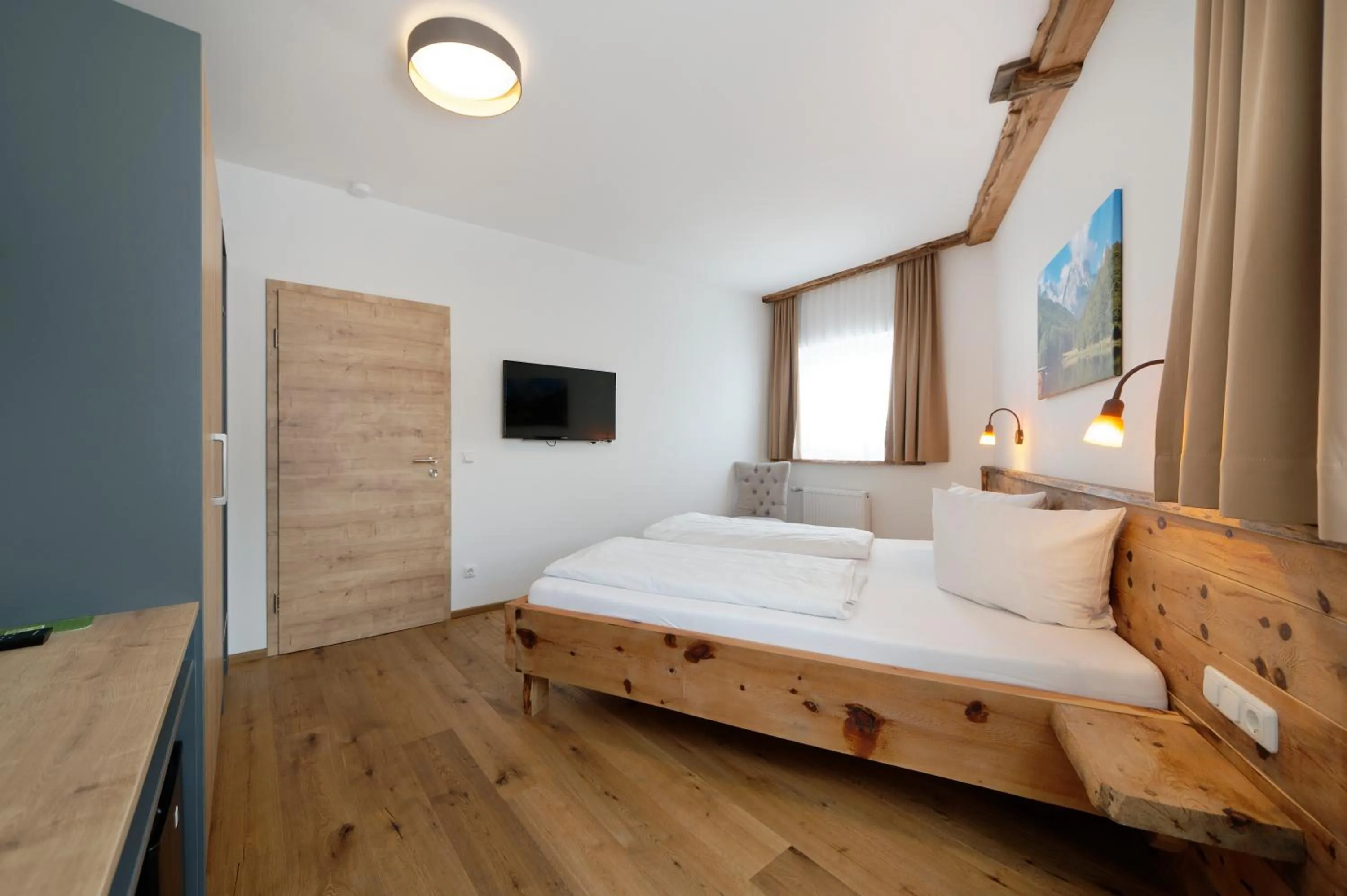 Bedroom, Bed in Hotel garni Alpengruss