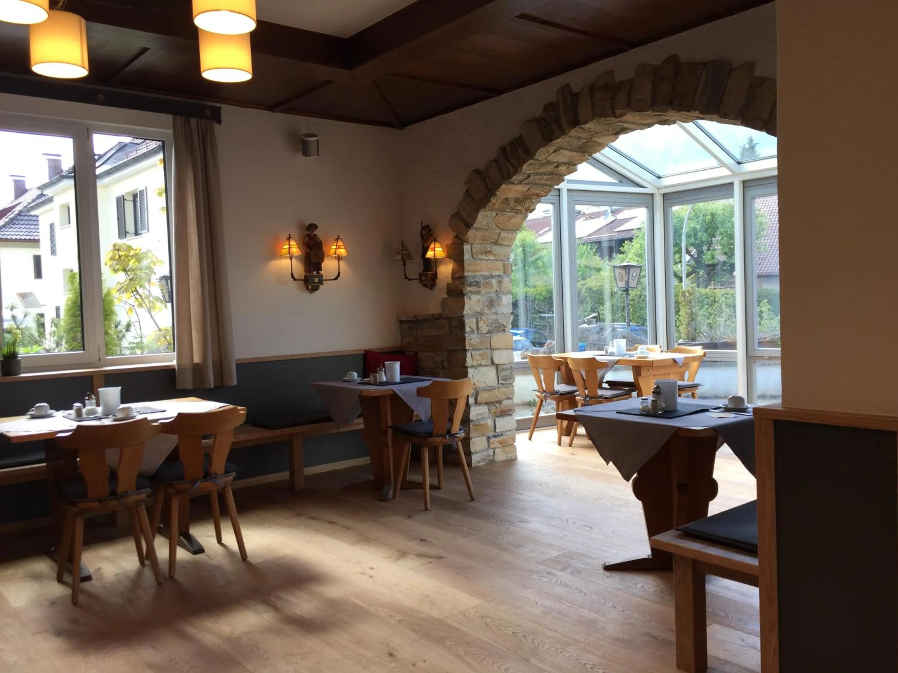 Dining area in Hotel garni Alpengruss