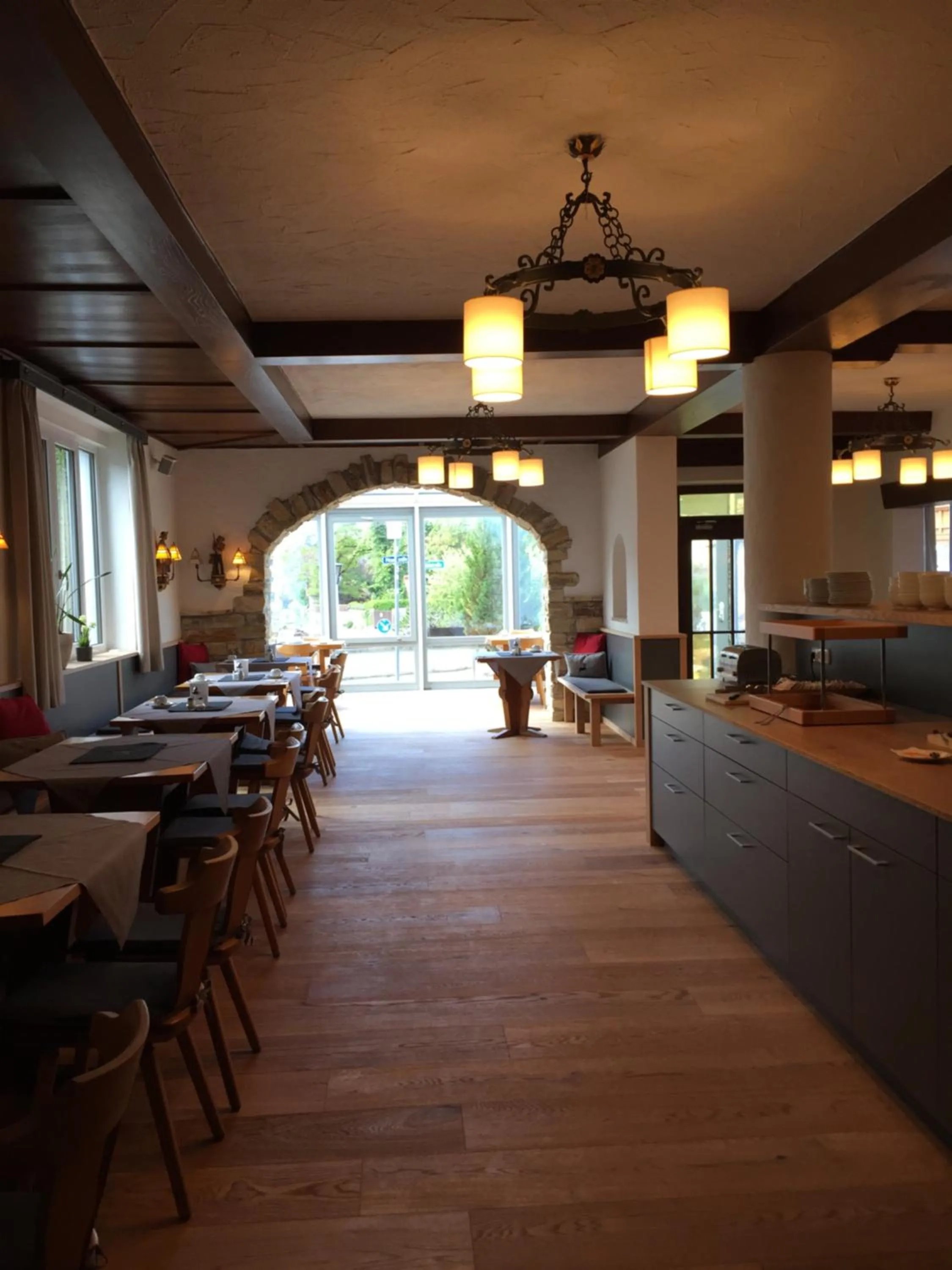 Dining area in Hotel garni Alpengruss