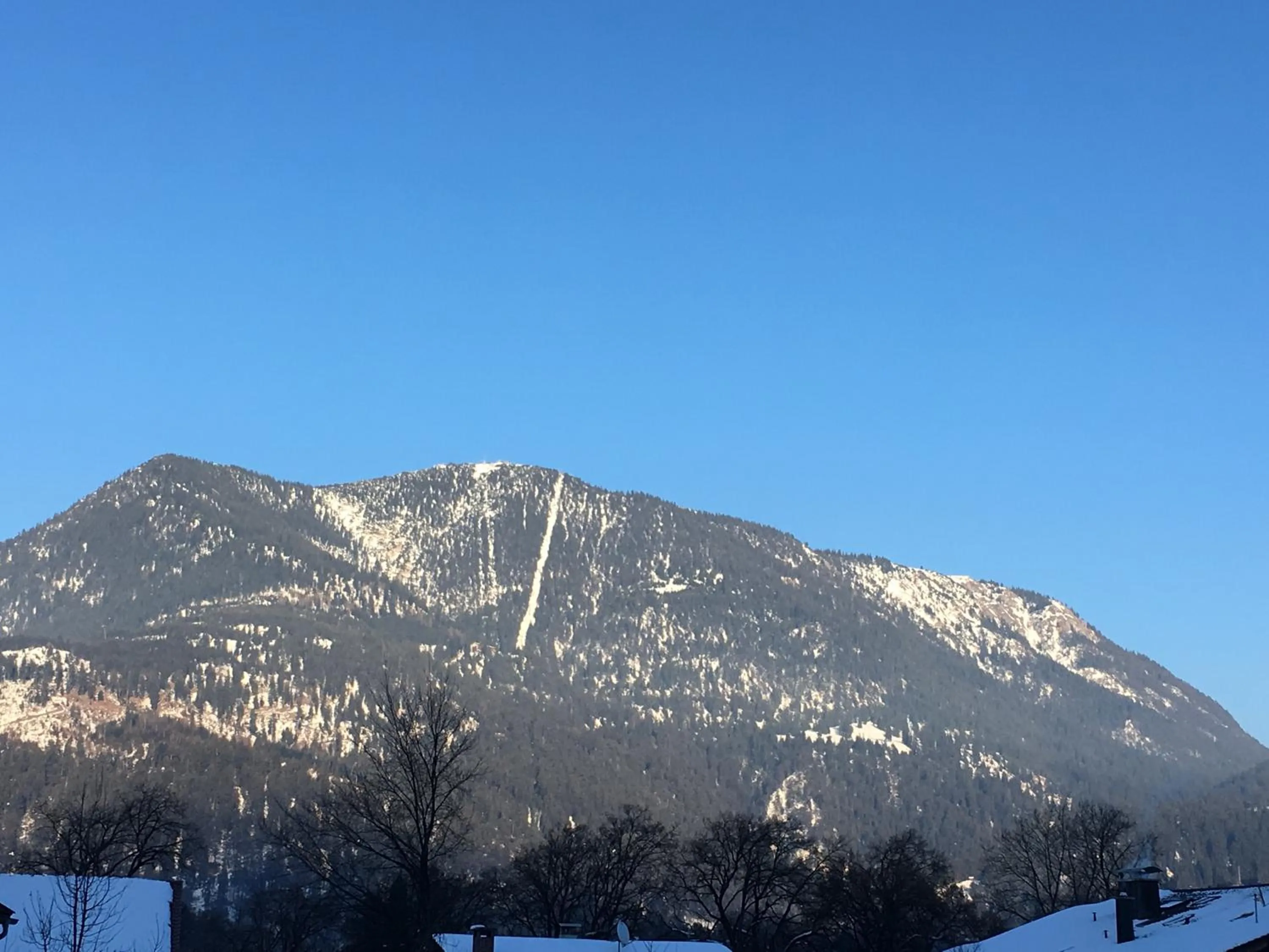 Mountain view in Hotel garni Alpengruss