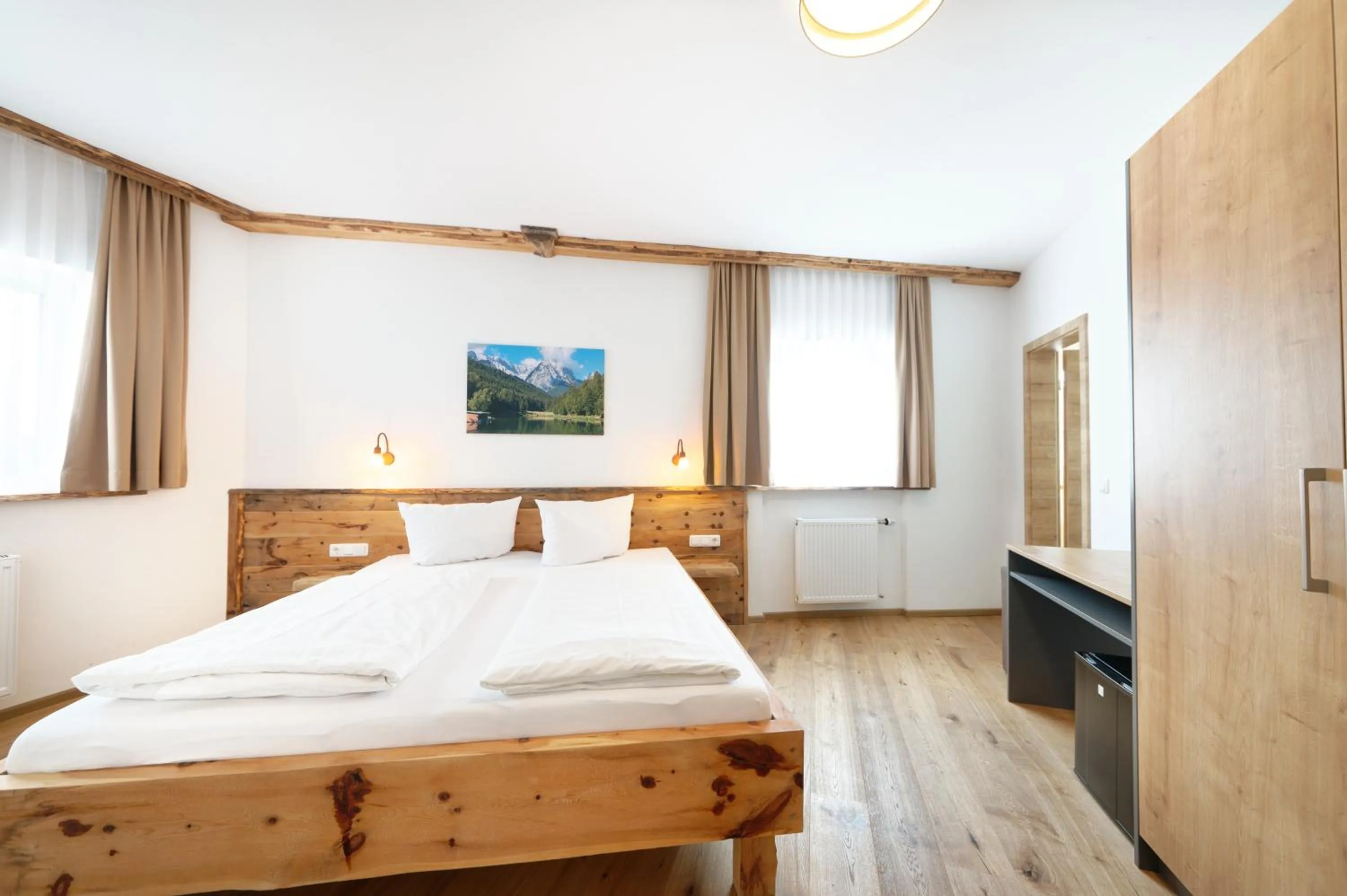 Bedroom, Bed in Hotel garni Alpengruss