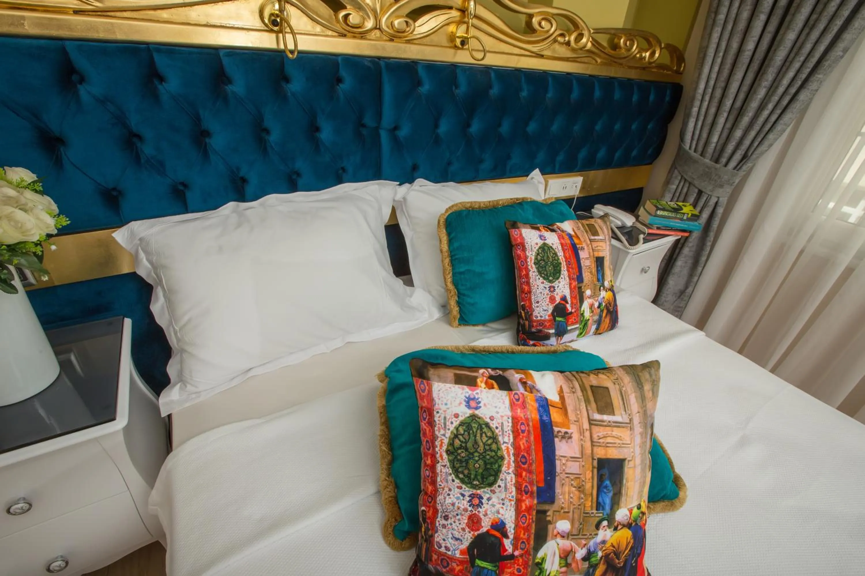 Bed in Atlantis Royal Hotel