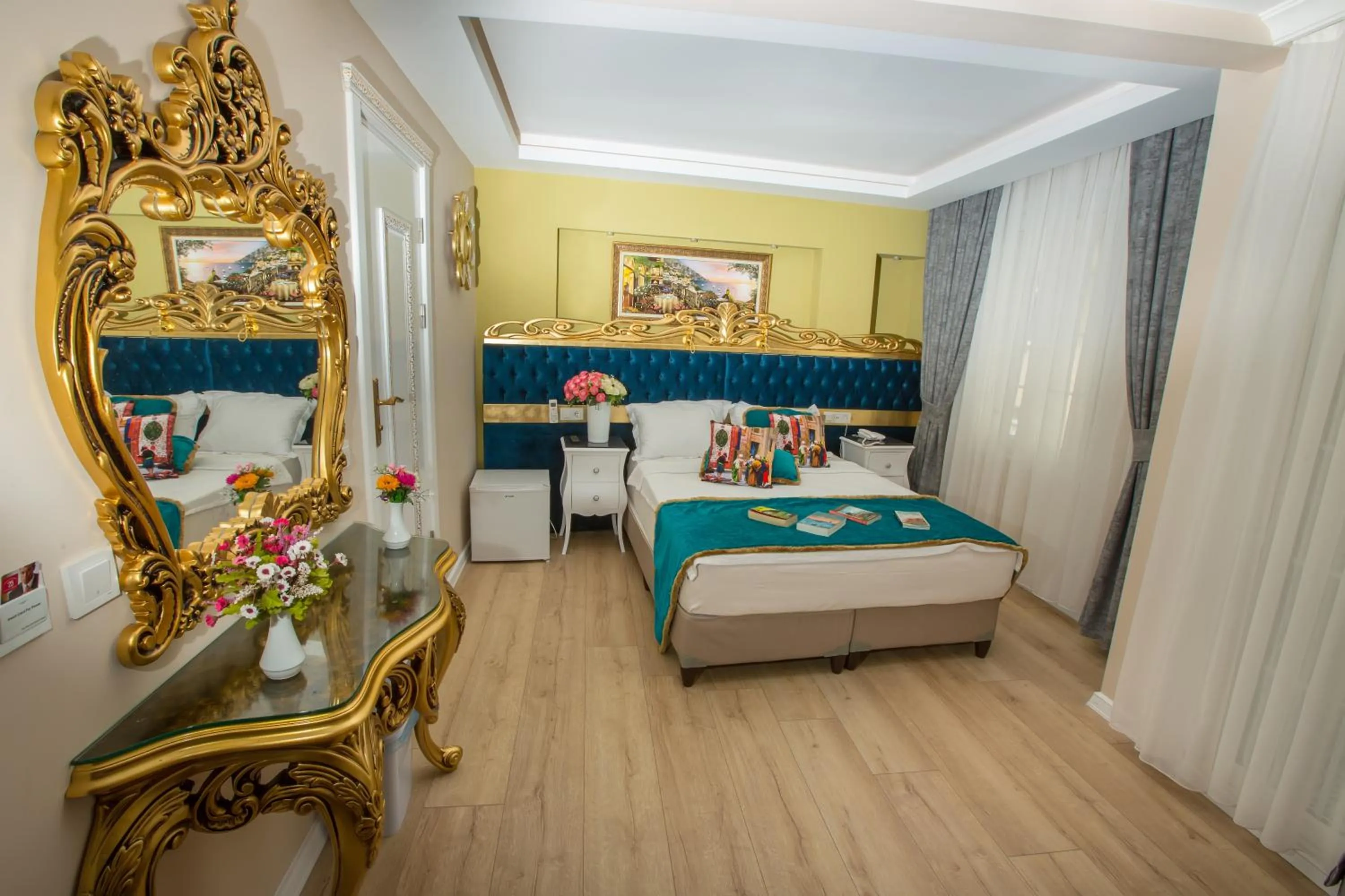 Bed in Atlantis Royal Hotel