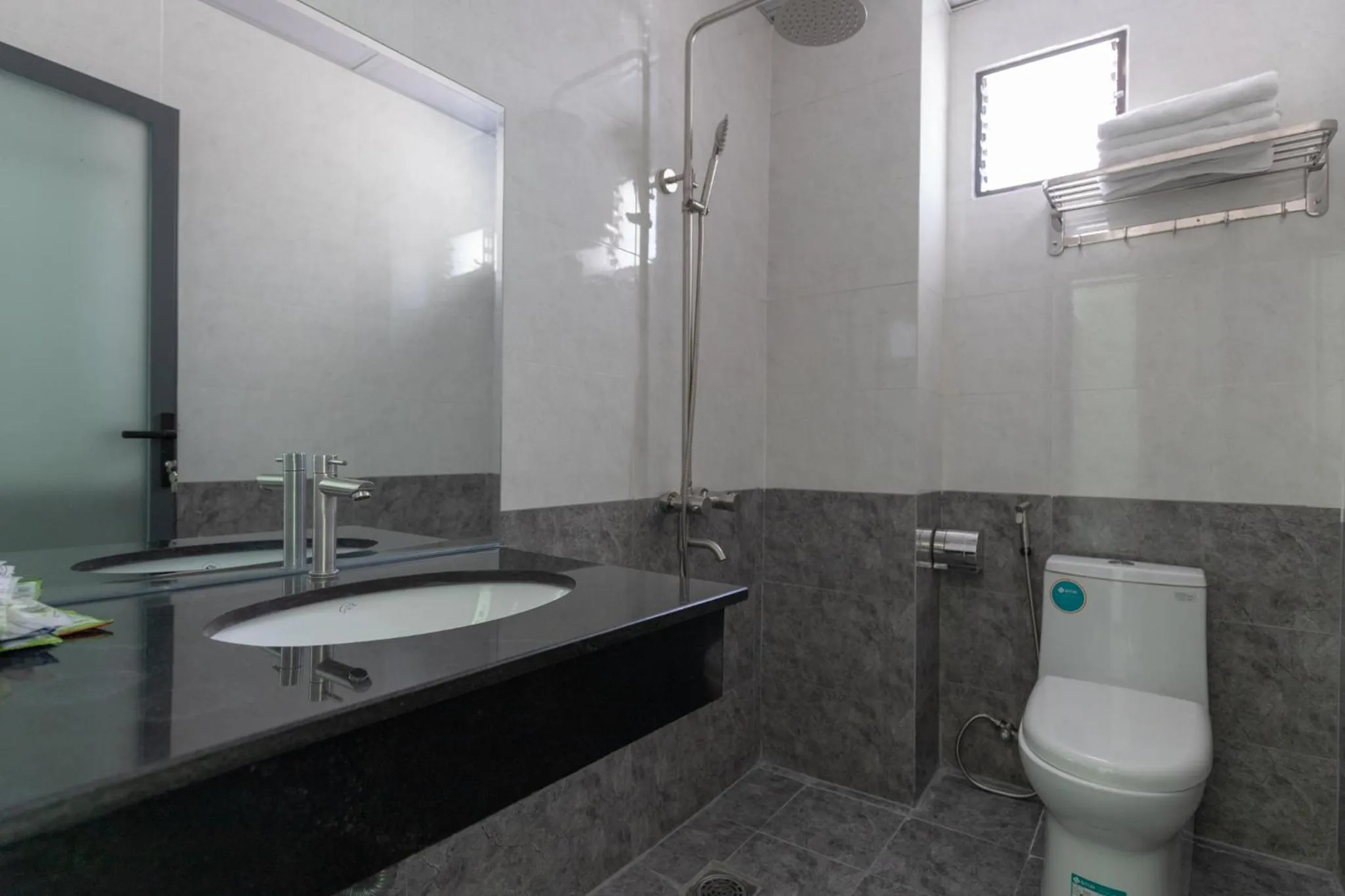 Bathroom in Bamboo Hotel