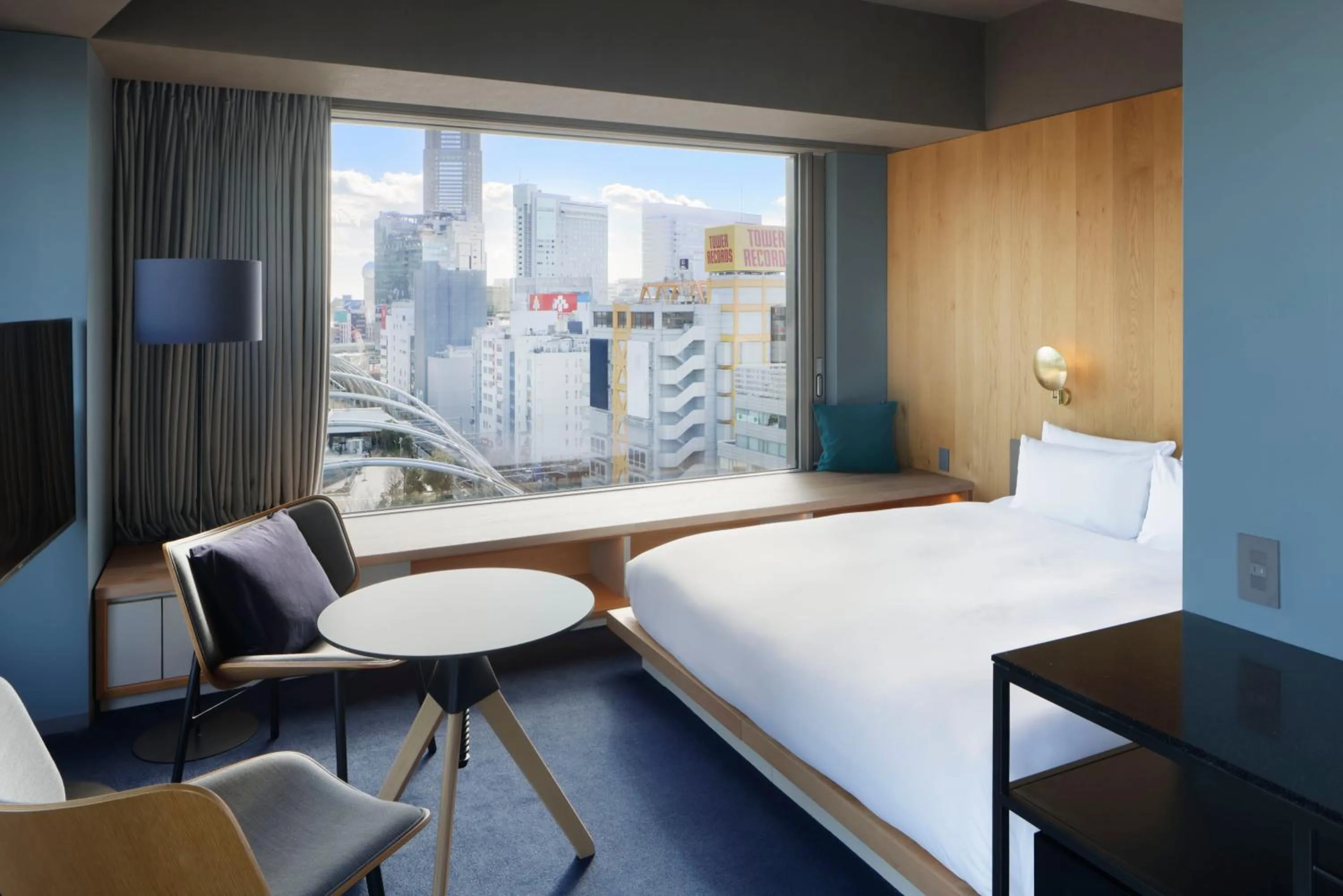 Photo of the whole room, Bed in sequence MIYASHITA PARK - Shibuya