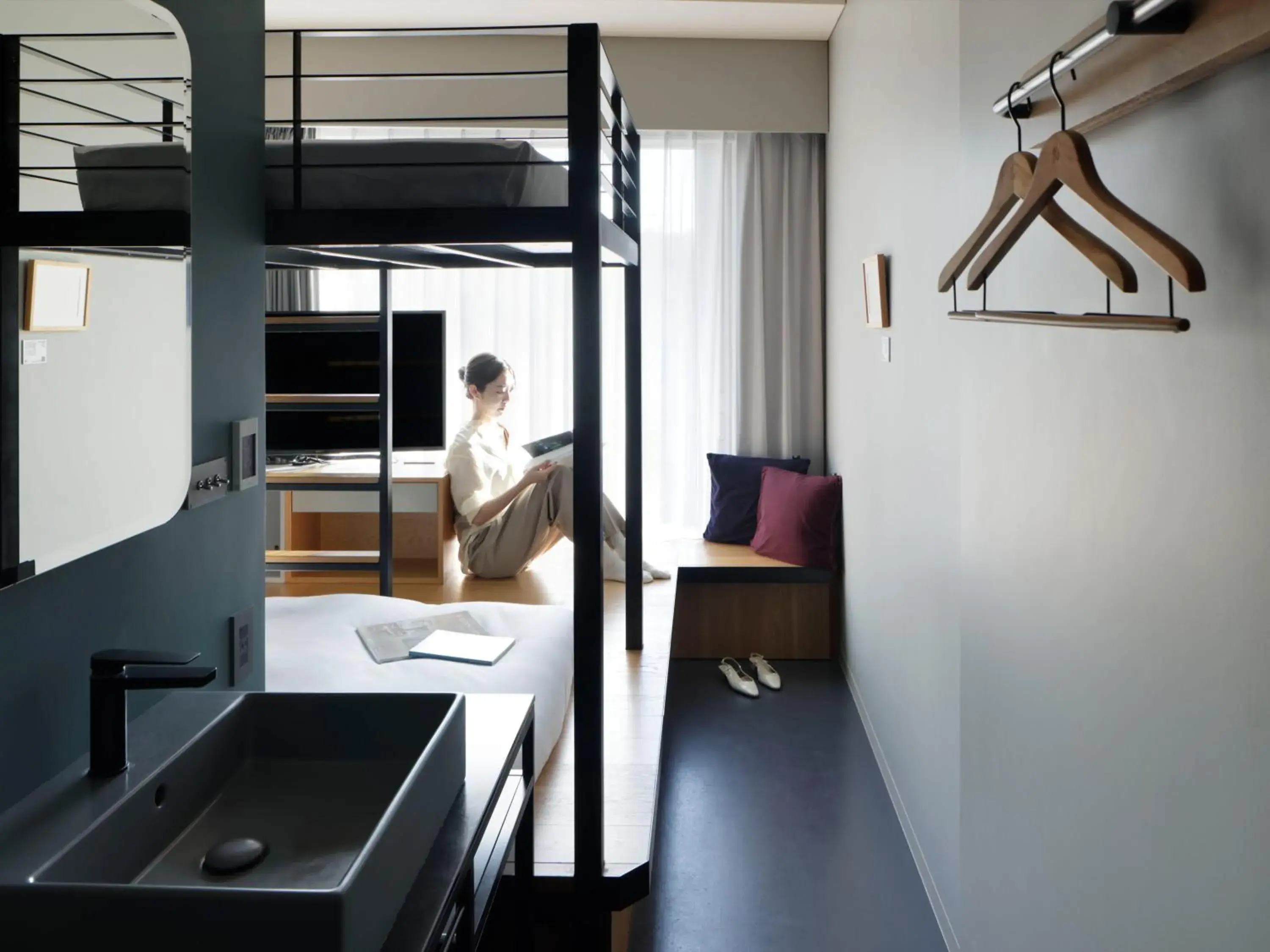 Private Room with Bunk Beds (2 Adults) in sequence MIYASHITA PARK - Shibuya Private Room with Bunk Beds (2 Adults) in sequence MIYASHITA PARK - Shibuya