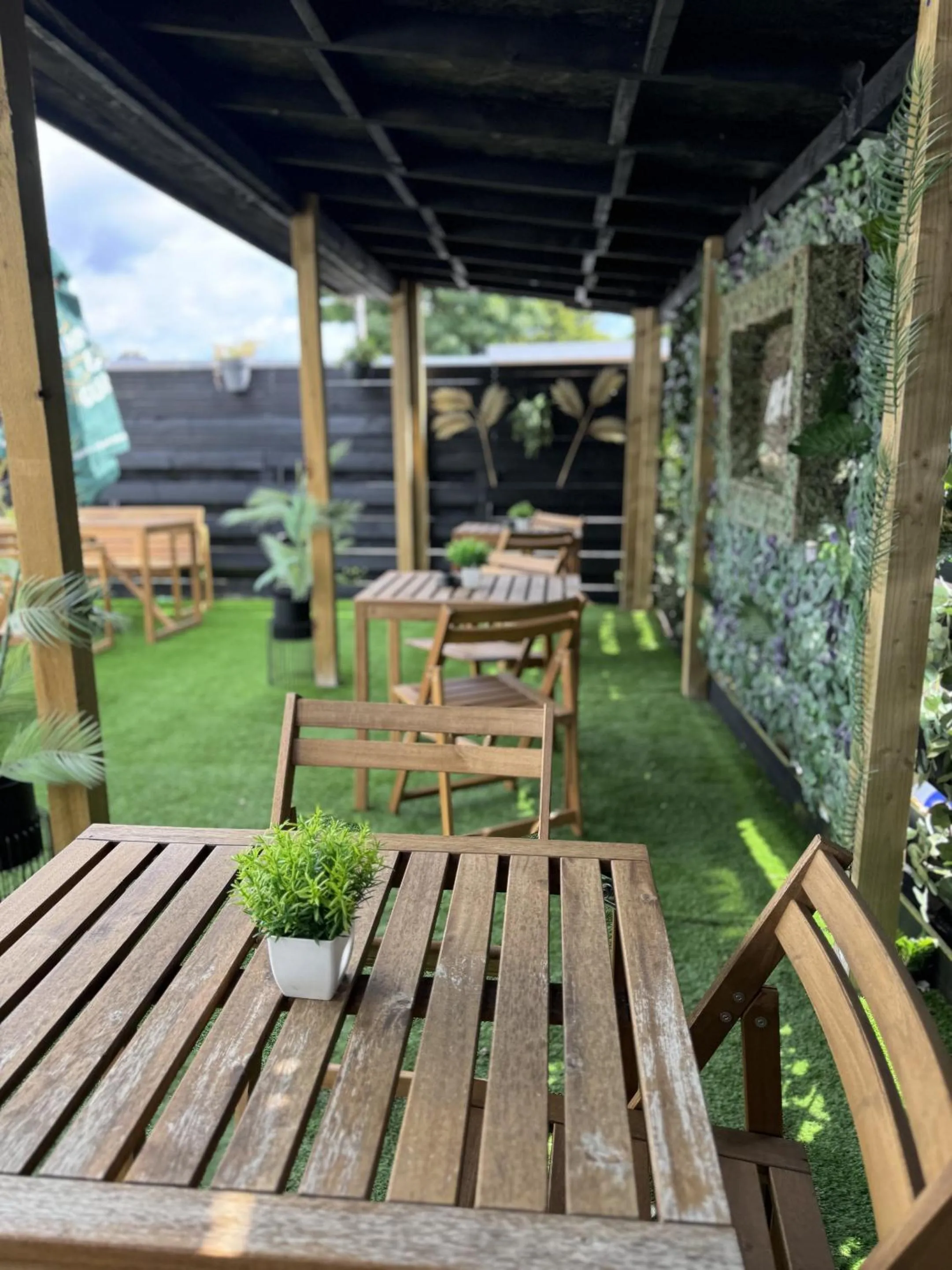 Garden in The Glendevon Hotel