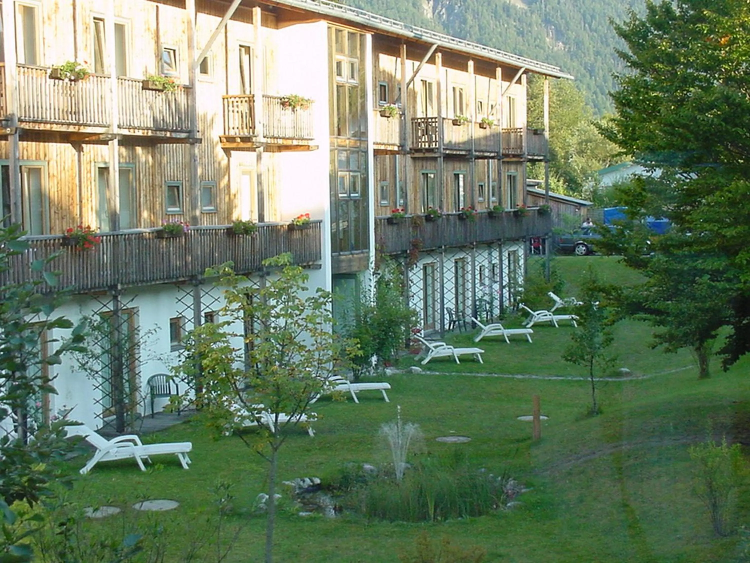 Property building in Outdoorhotel Jäger Von Fall