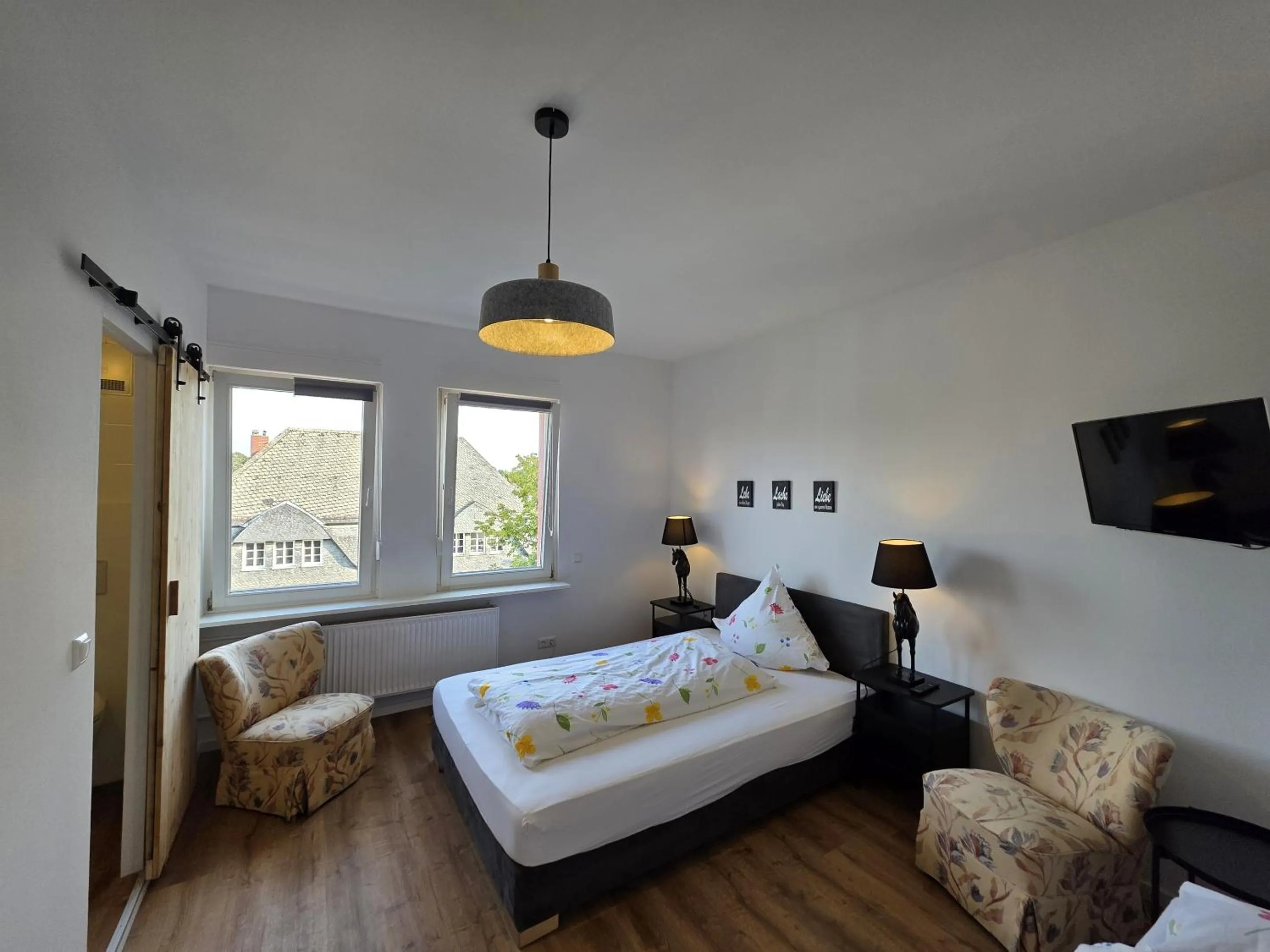 Bedroom, Bed in Aparthotel Arabella Bad Nauheim