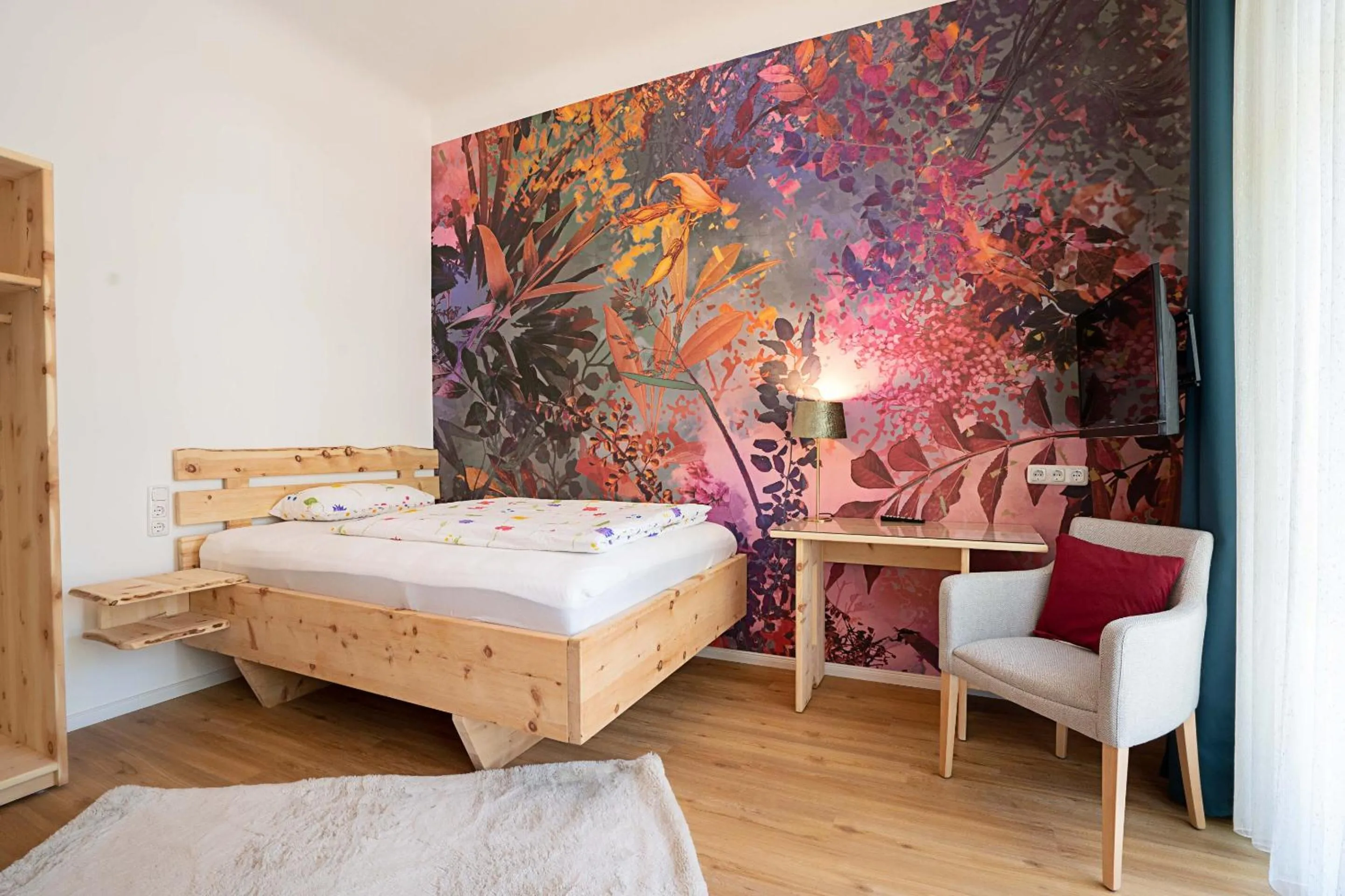 Bedroom, Bed in Aparthotel Arabella Bad Nauheim