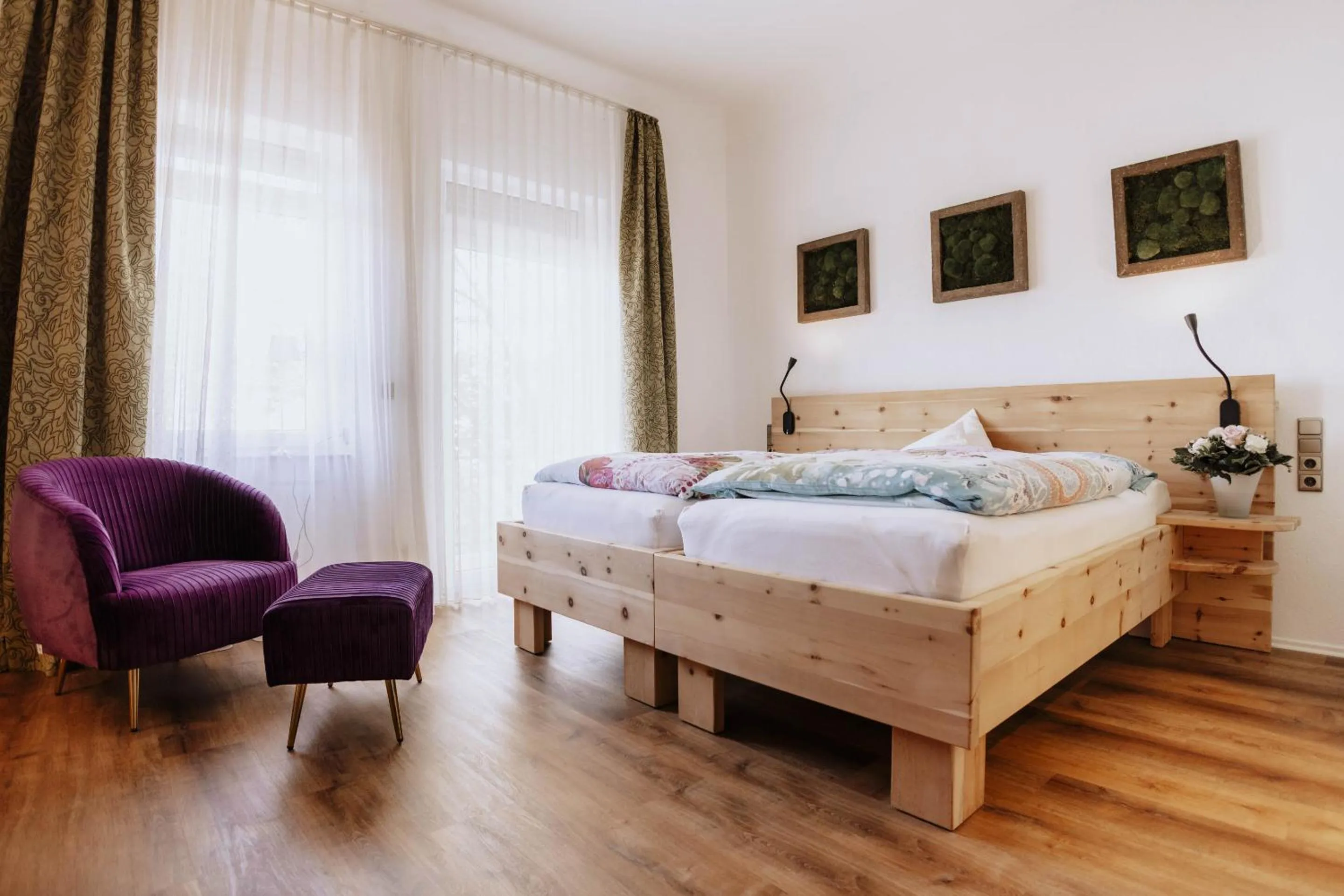 Bedroom, Bed in Aparthotel Arabella Bad Nauheim