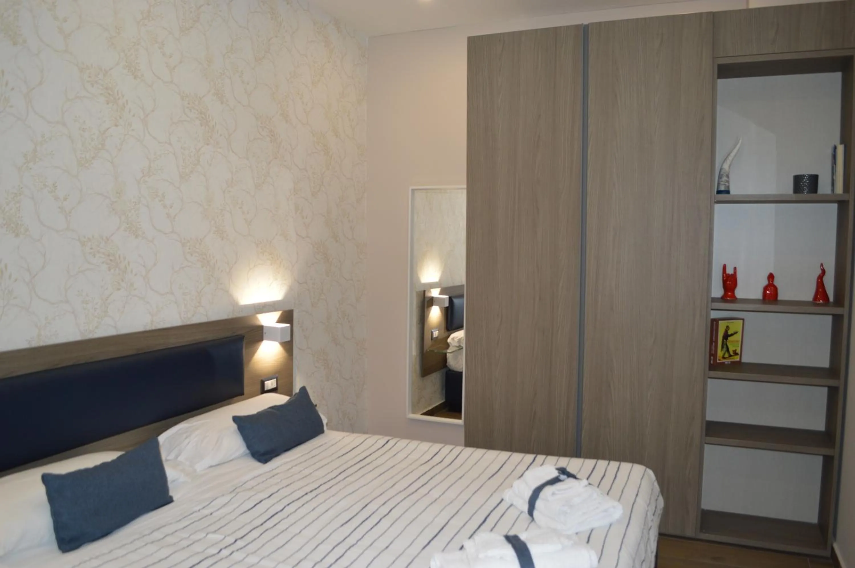 Bedroom, Bed in Famalu apartments