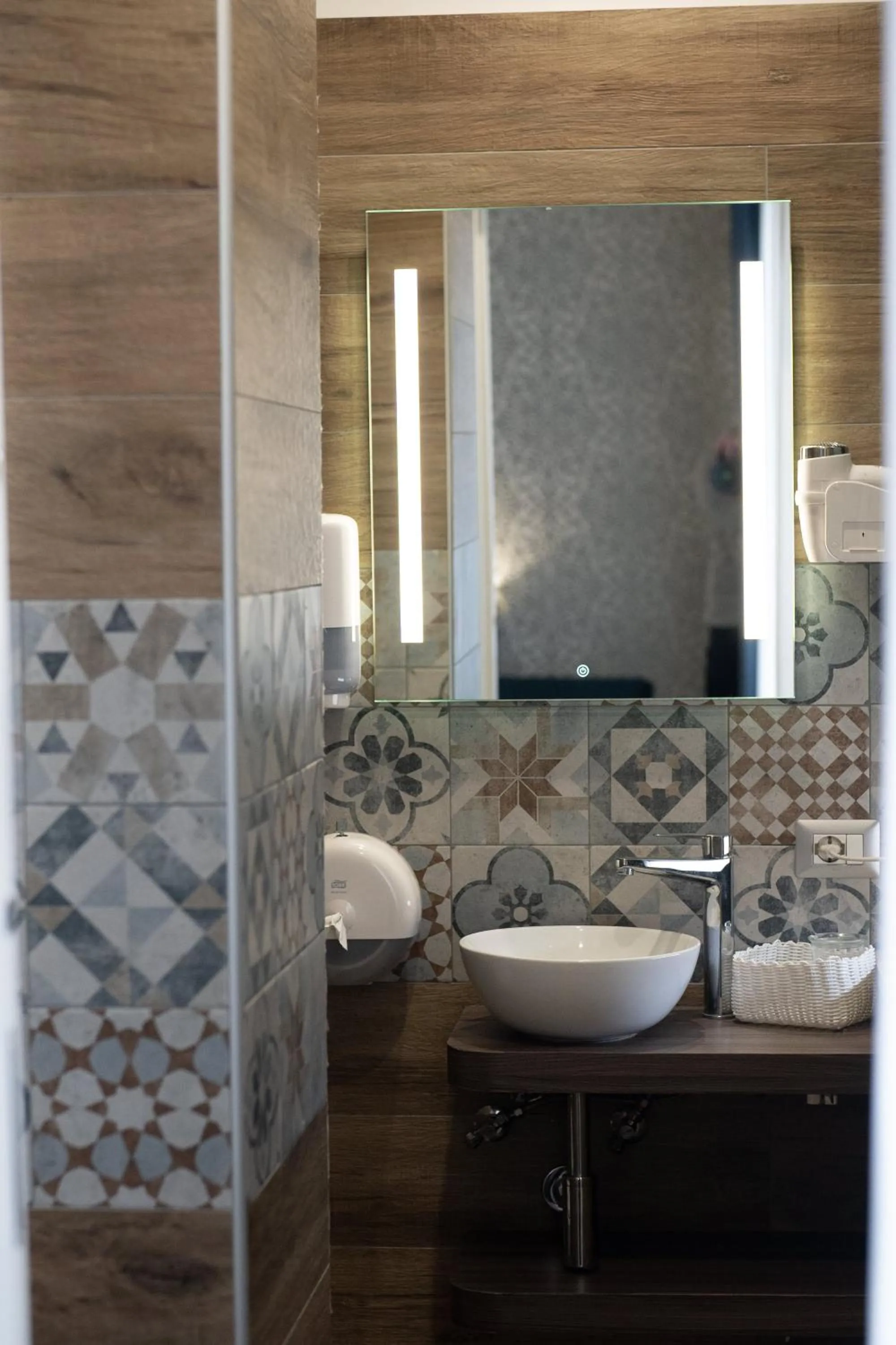 Bathroom in Famalu apartments