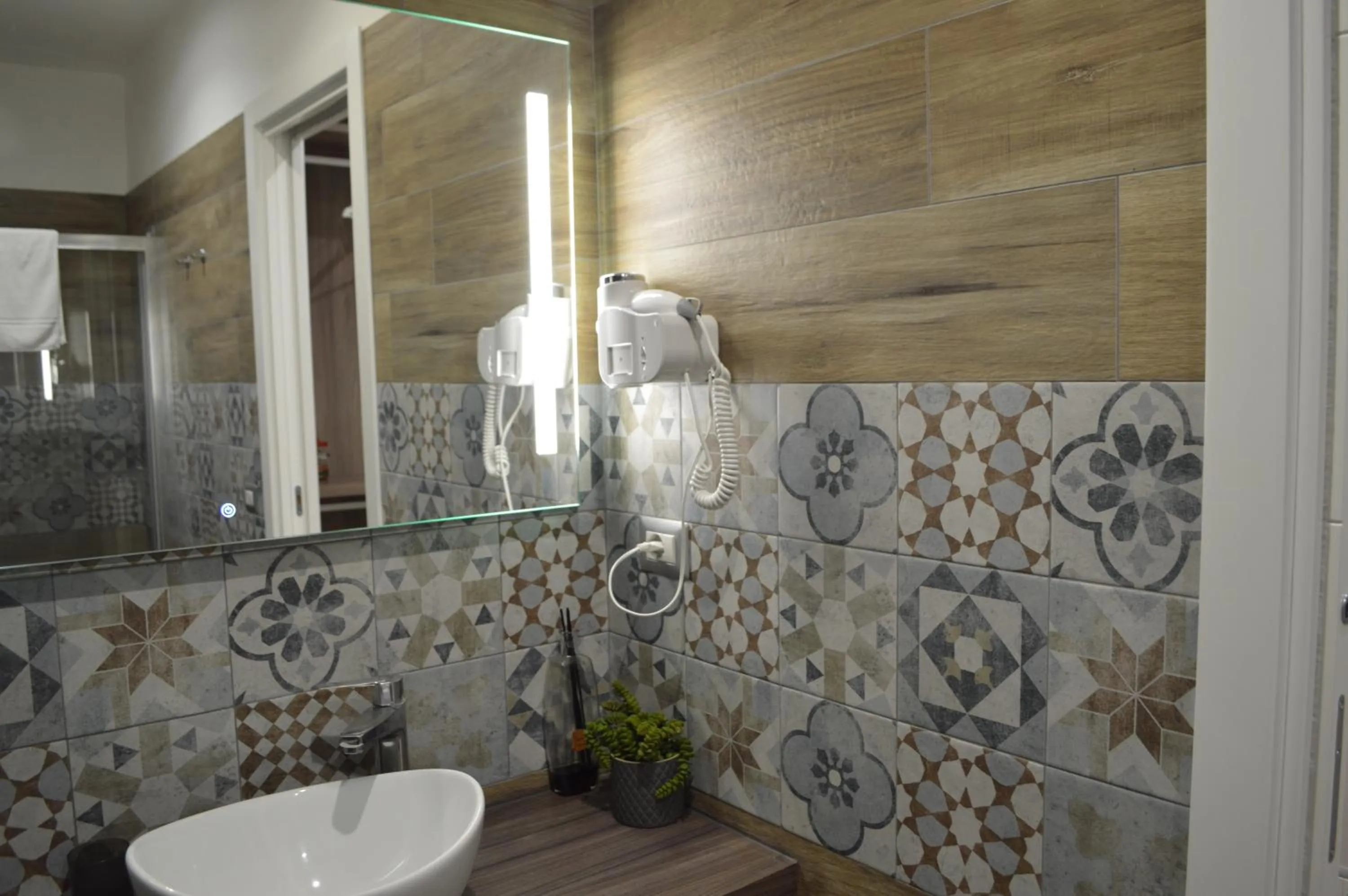 Bathroom in Famalu apartments