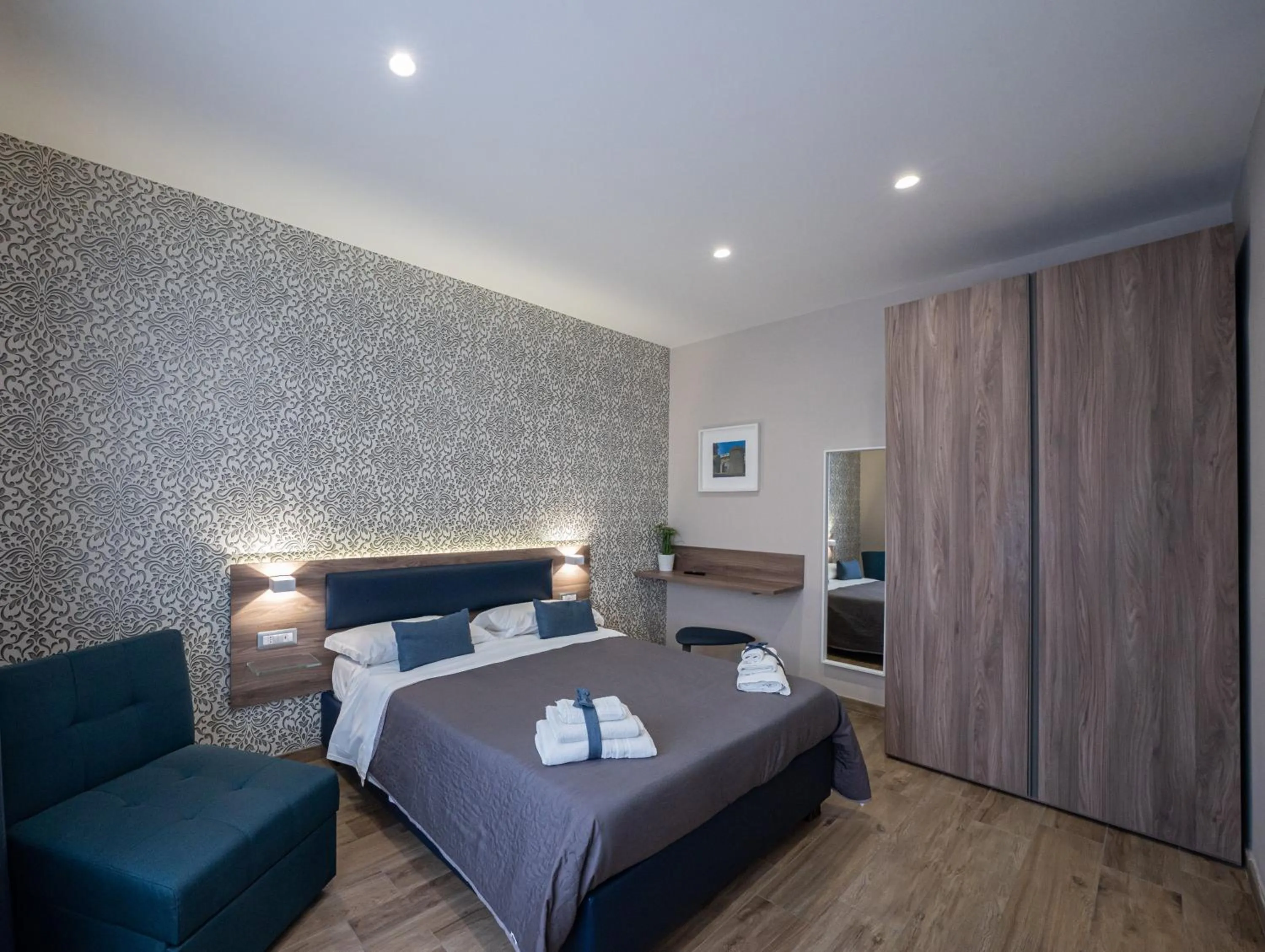 Bedroom, Bed in Famalu apartments