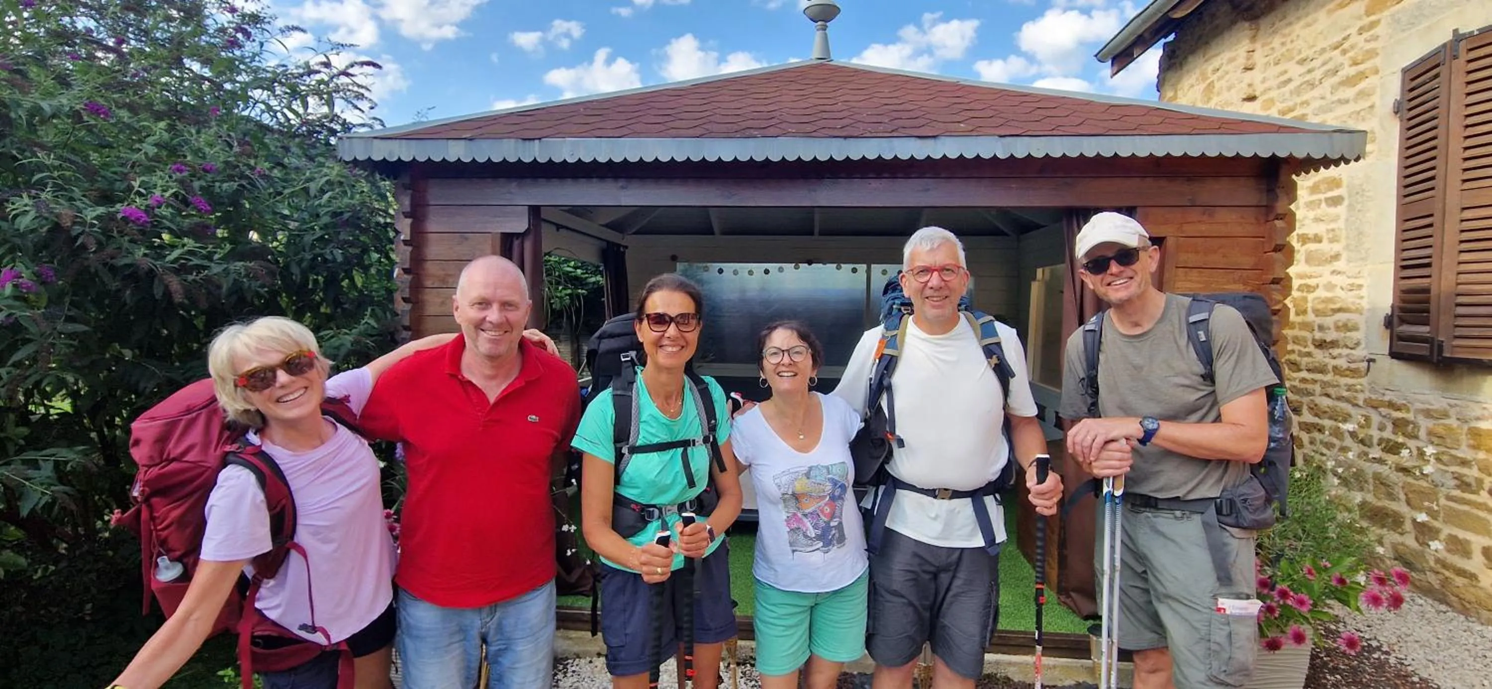 Garden in Chambres d'hôtes Une autre maison