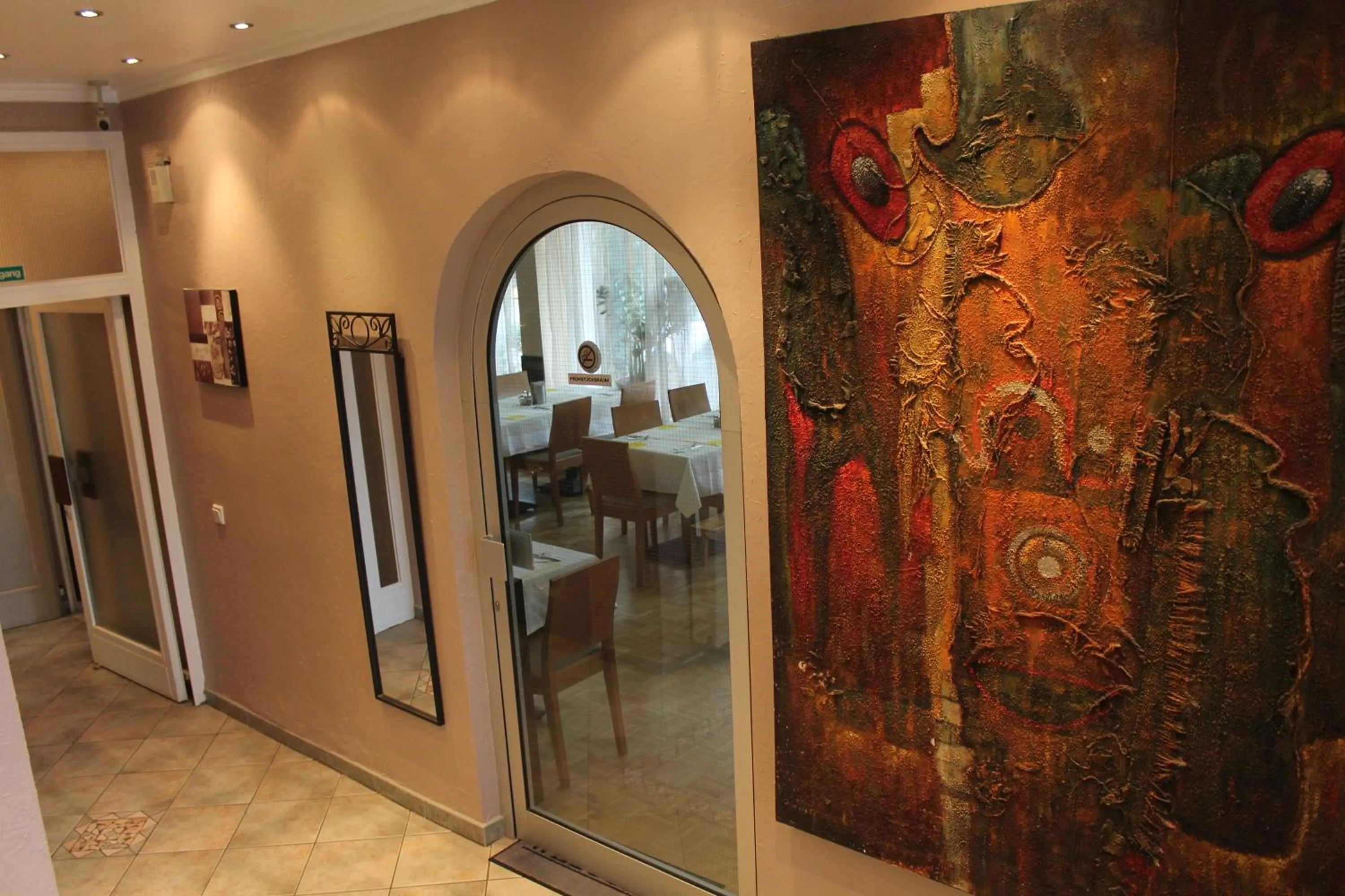 Lobby or reception in City Hotel Mercator