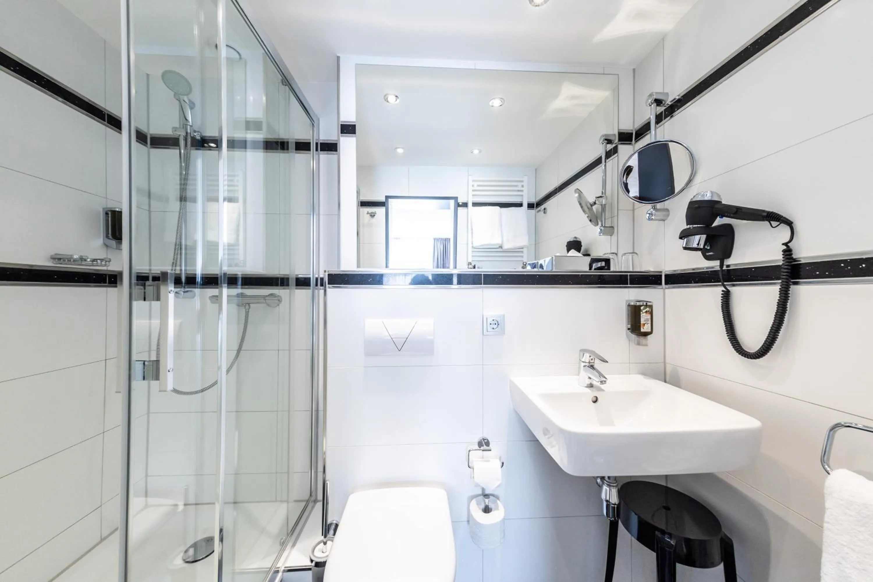 Bathroom in Mauritius Komfort Hotel in der Altstadt