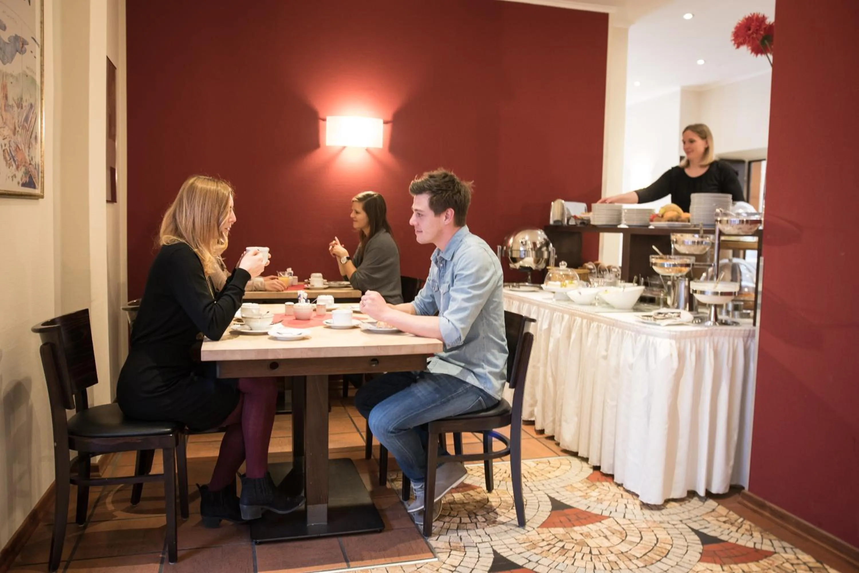 Restaurant/places to eat in Mauritius Komfort Hotel in der Altstadt