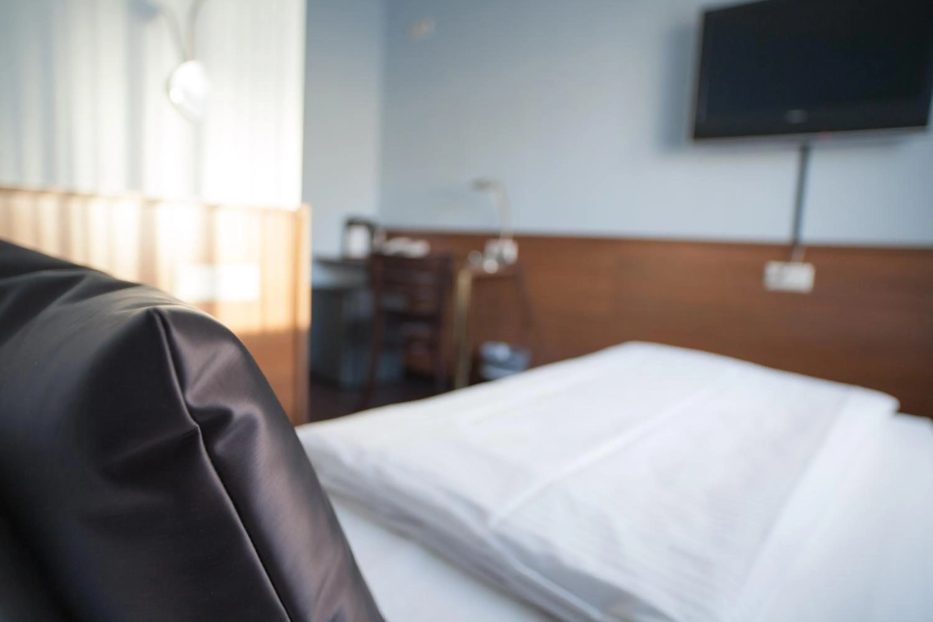 Decorative detail, Bed in Mauritius Komfort Hotel in der Altstadt
