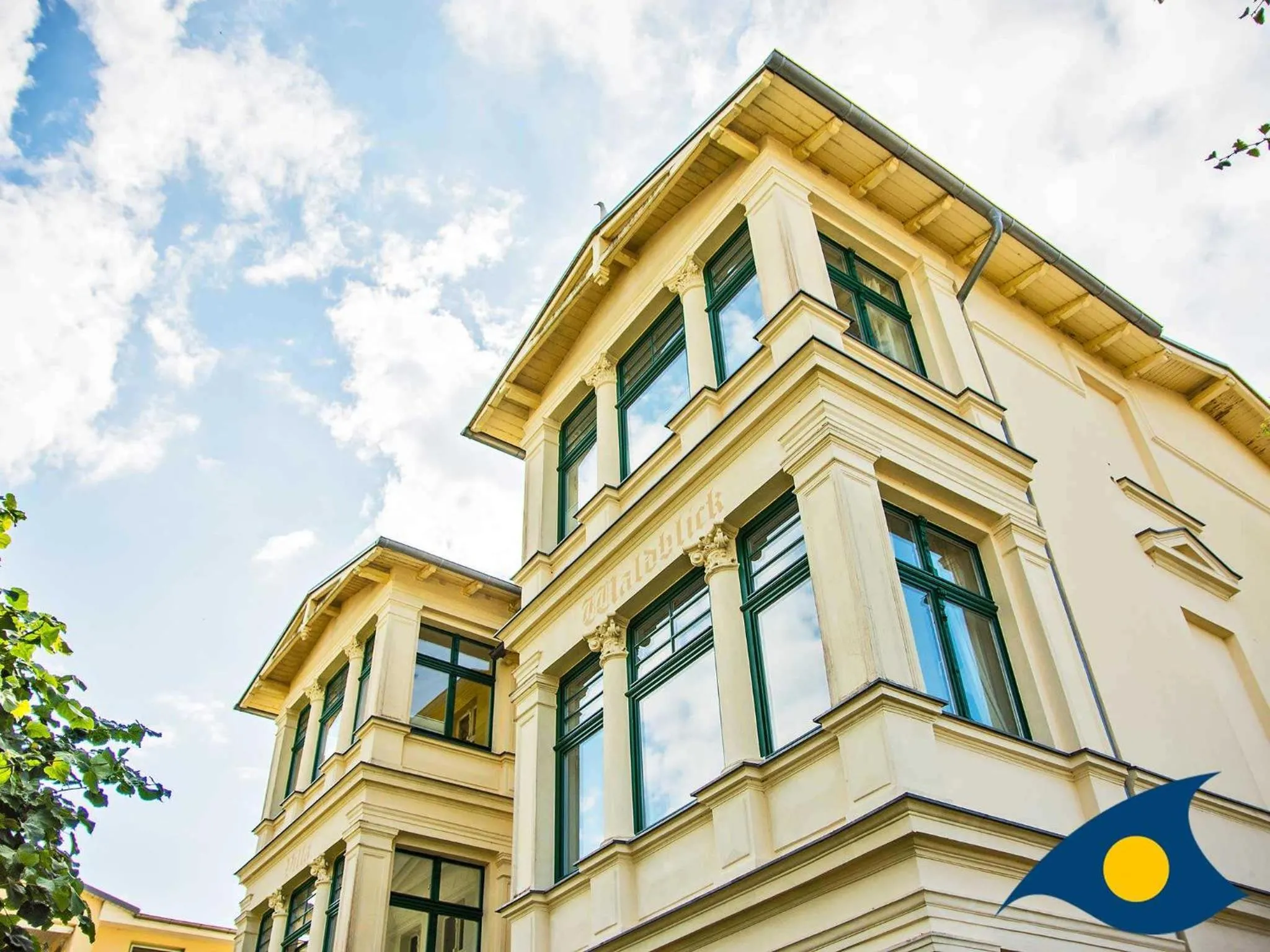 Property building in Villa Waldblick Whg 08