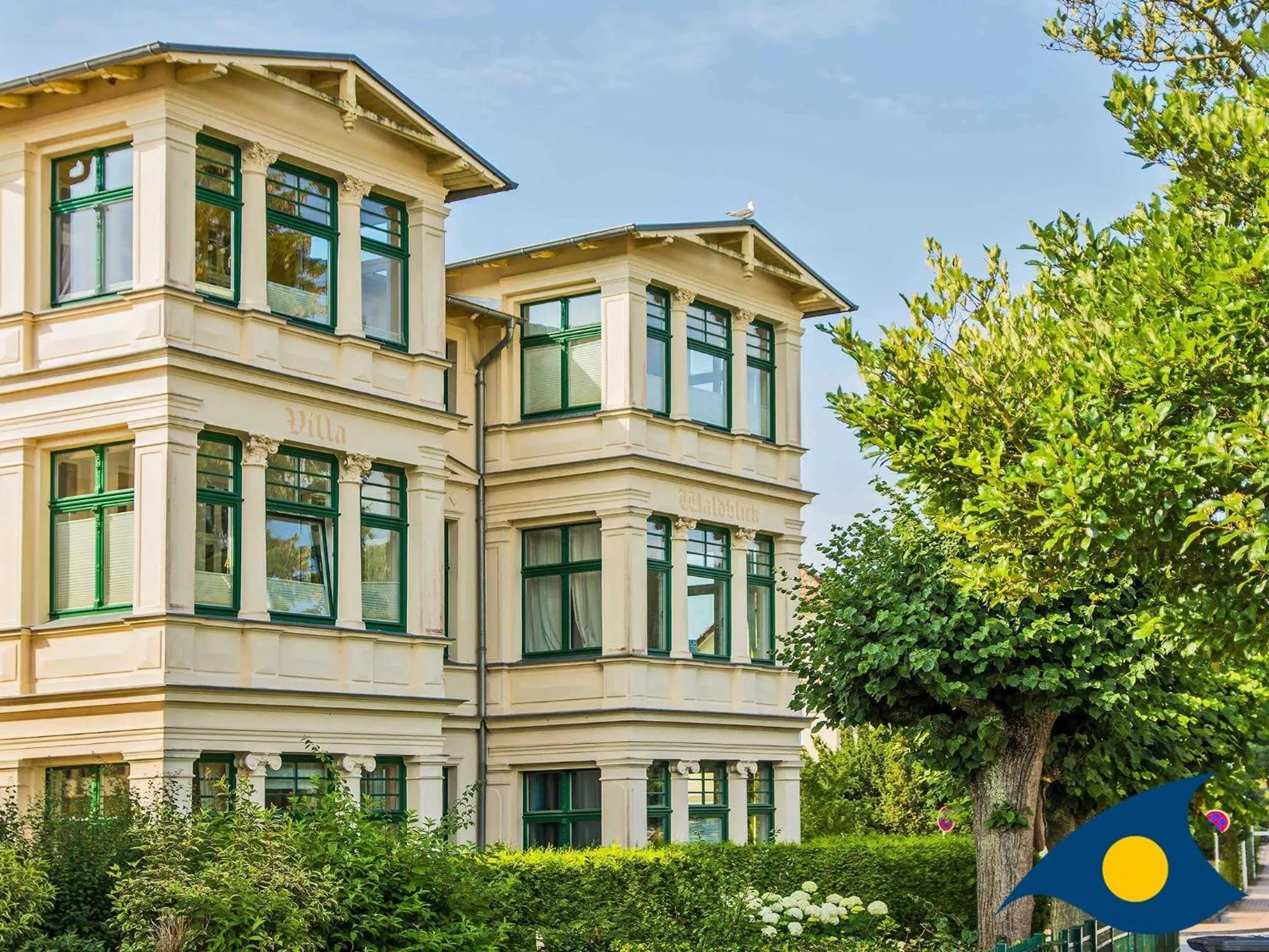Property building in Villa Waldblick Whg 08