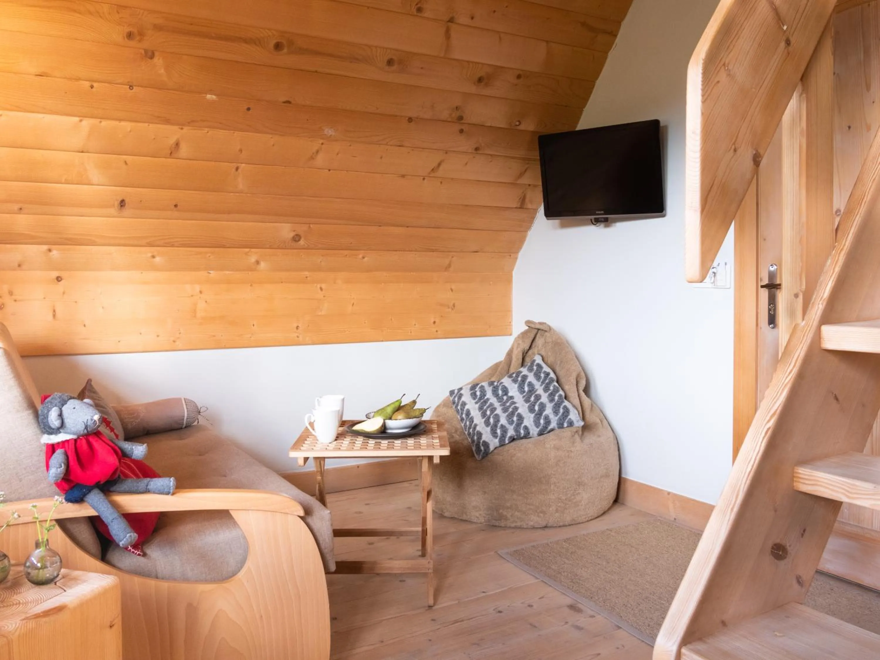 Living room in Willa Mirwa