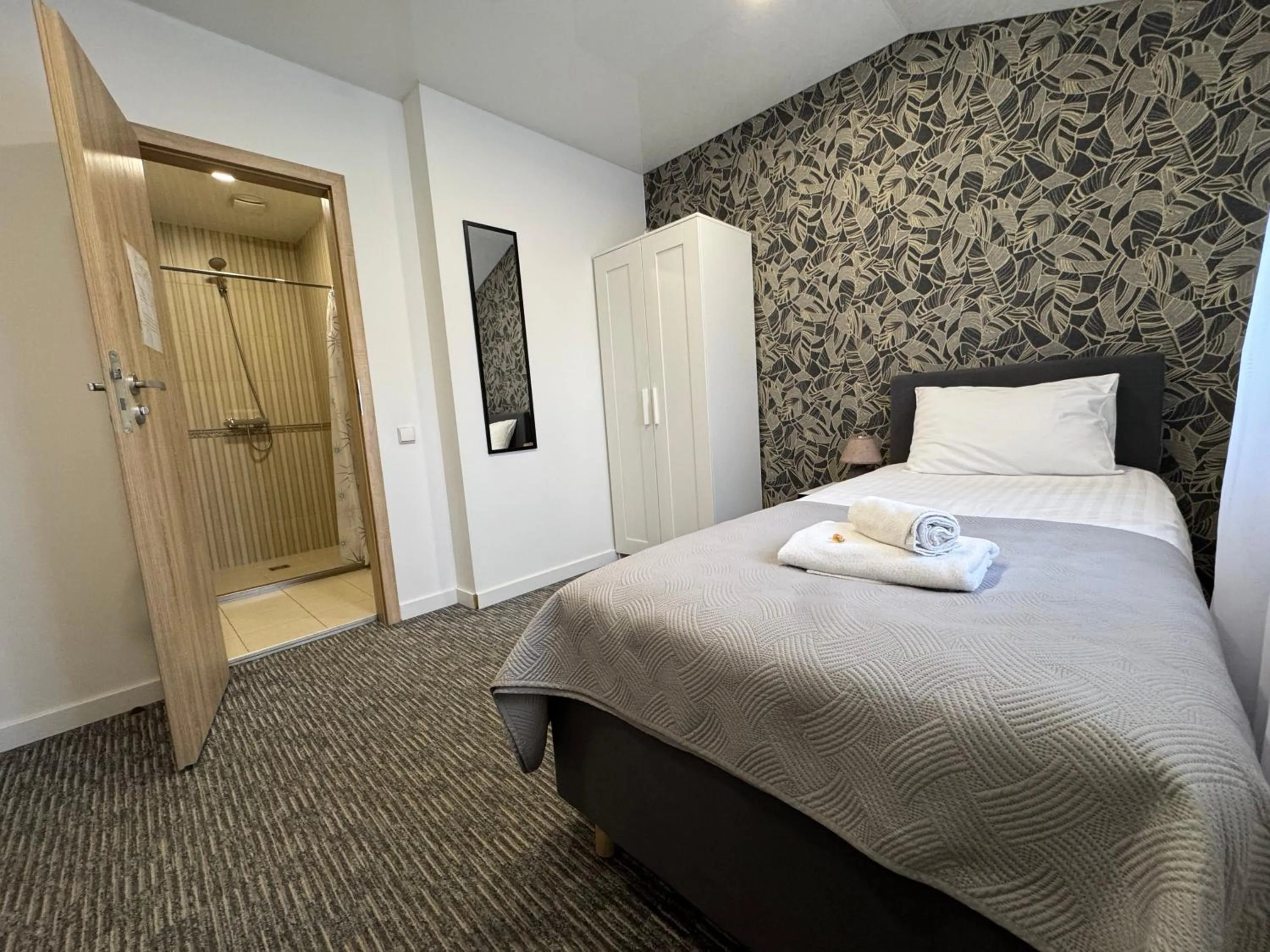 Bedroom, Bed in R plius "Easy Kaunas"