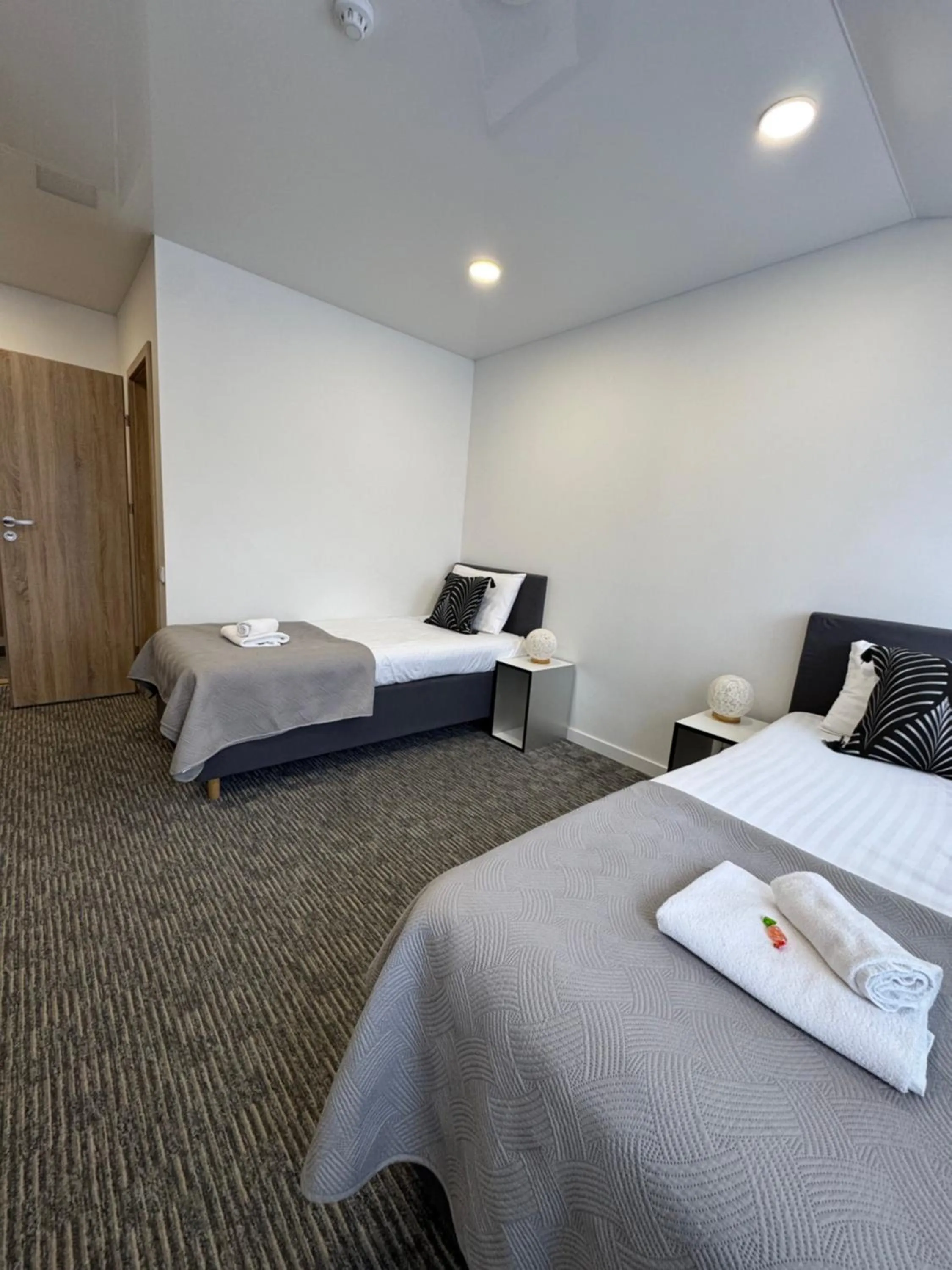 Bedroom, Bed in R plius "Easy Kaunas"