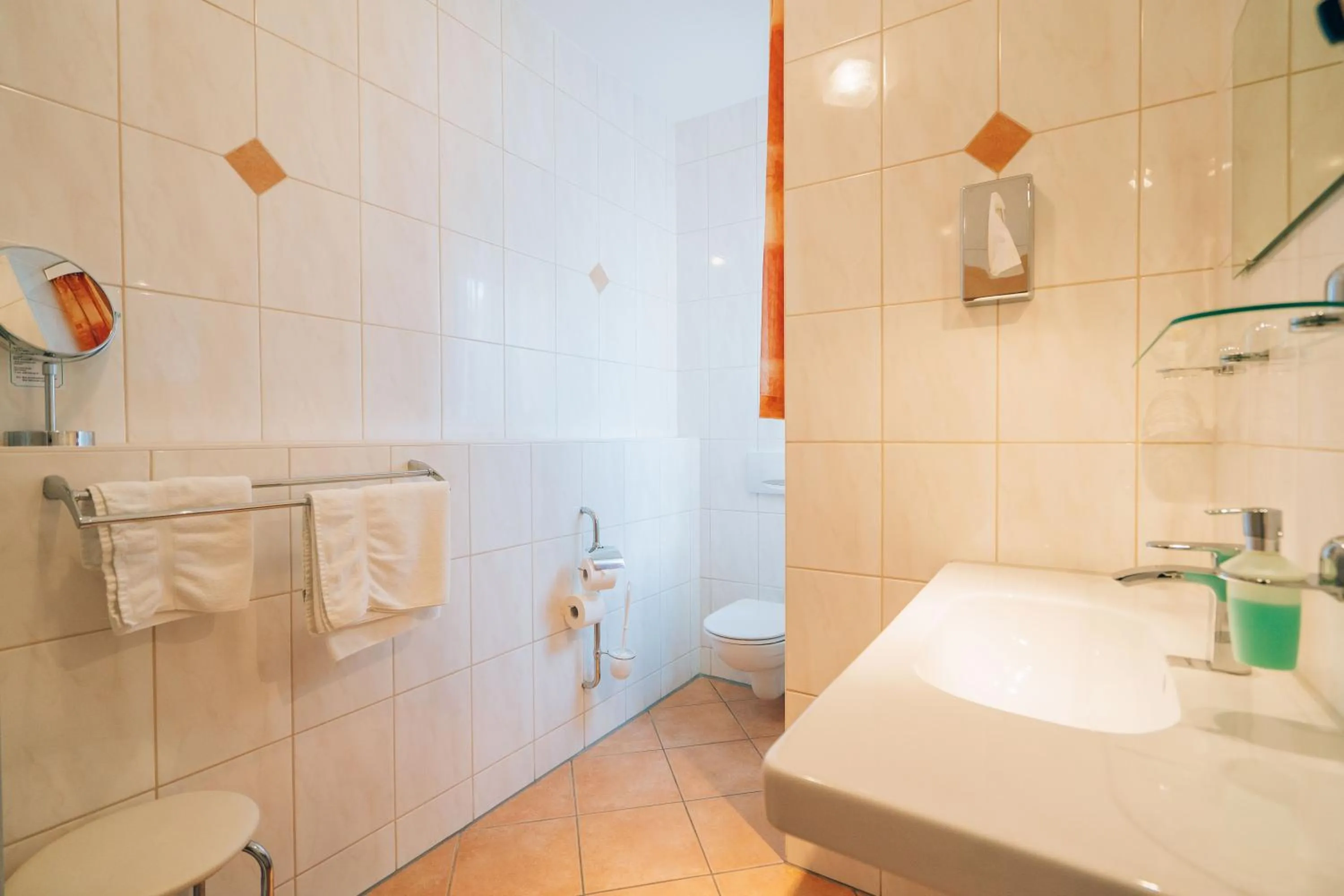 Bathroom in Hotel Abenstal