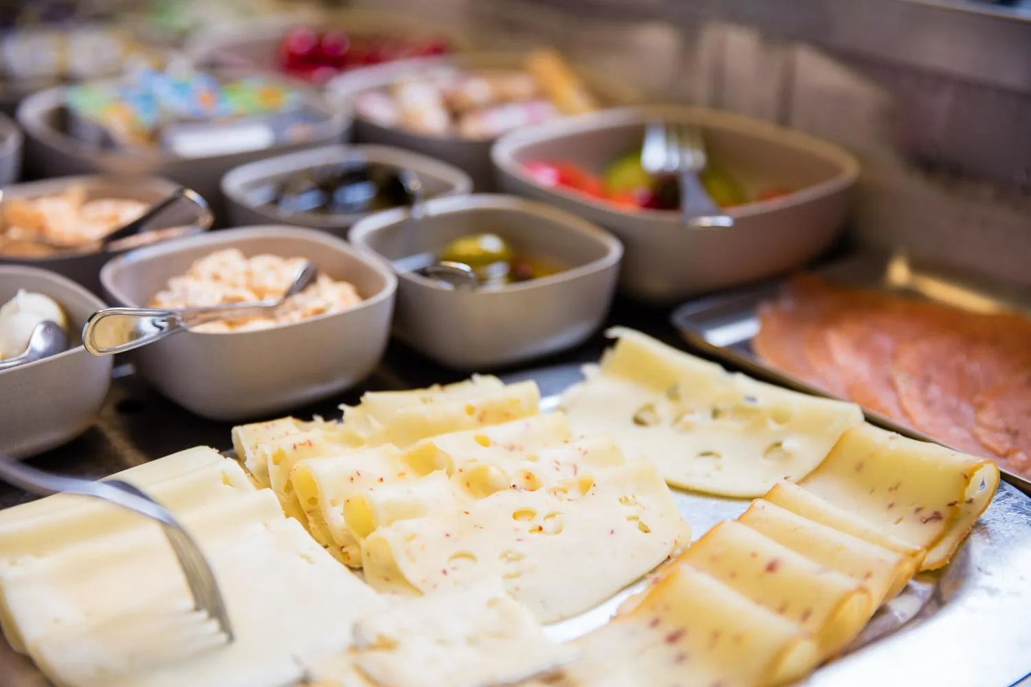 Buffet breakfast in Hotel Bavaria