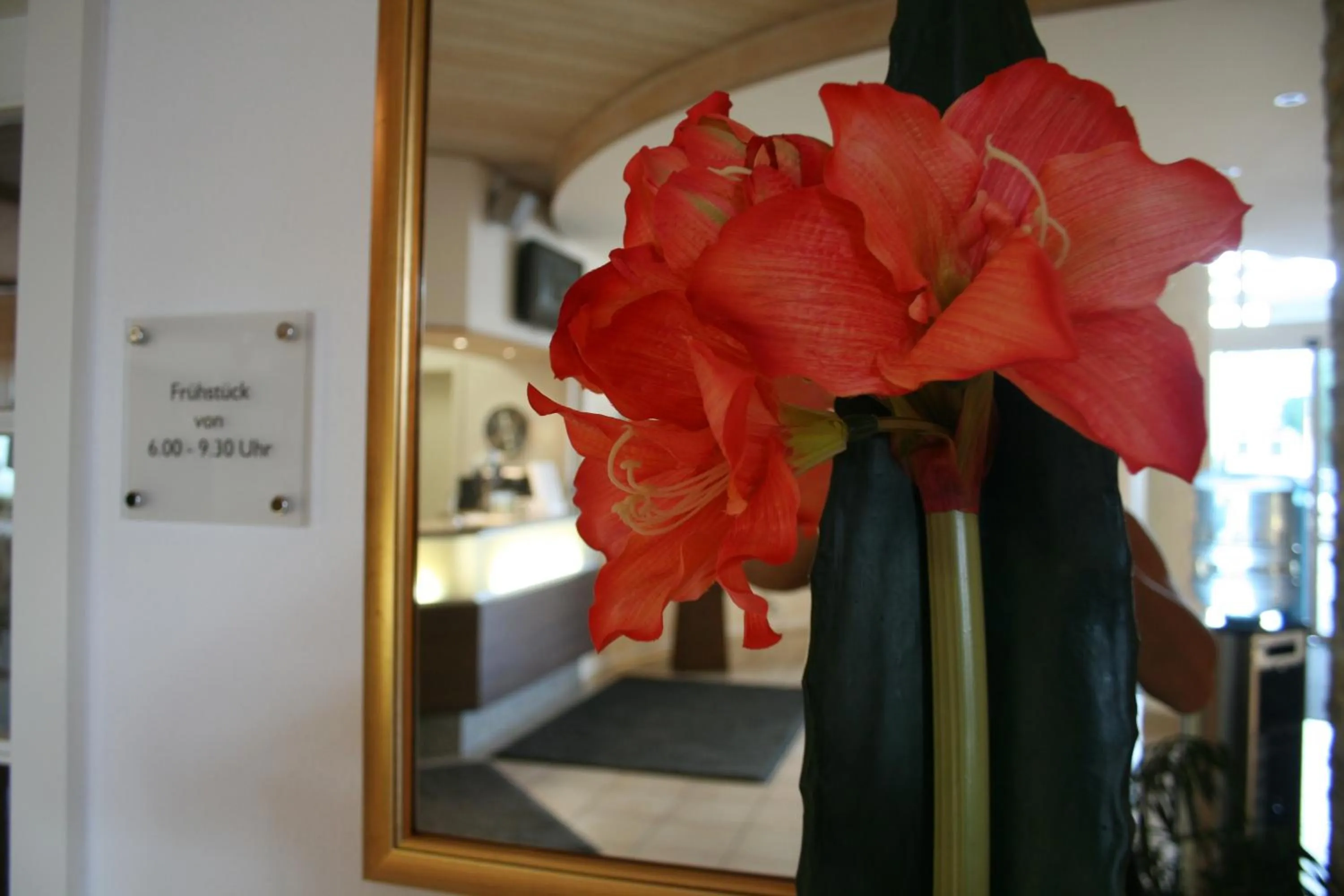Decorative detail, Bed in Hotel Bavaria
