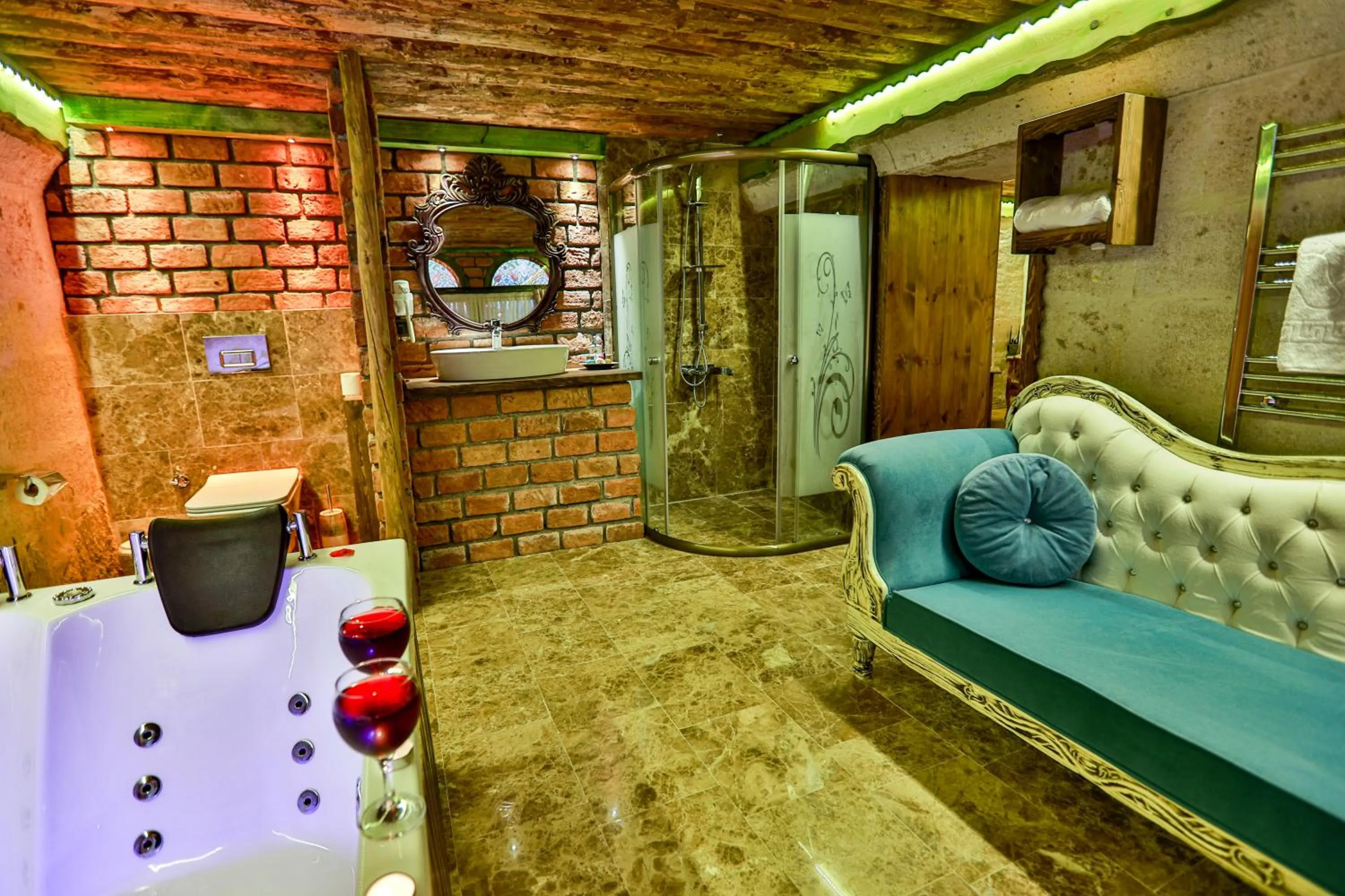 Bathroom in Casia Cave Suites