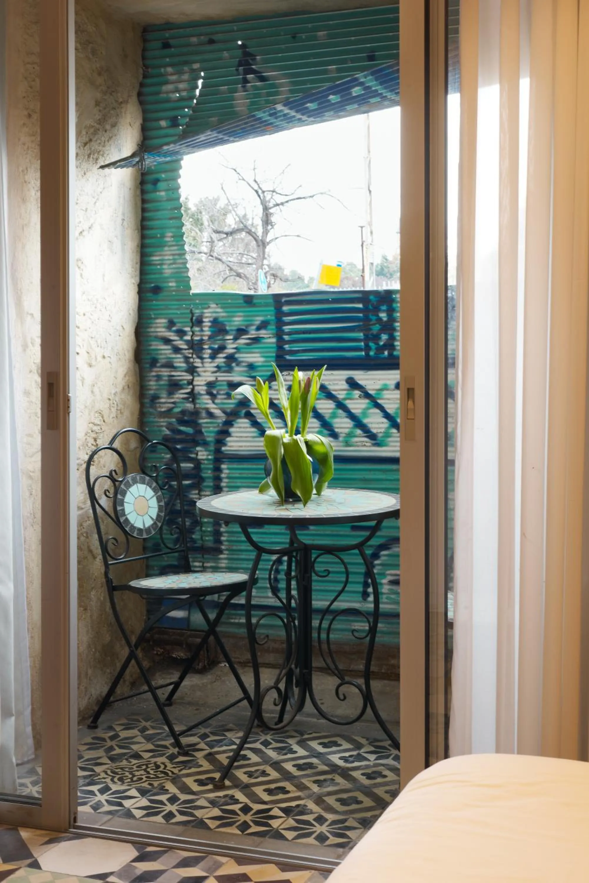 Balcony/Terrace in Tel-Aviv LALA Boutique Hotel