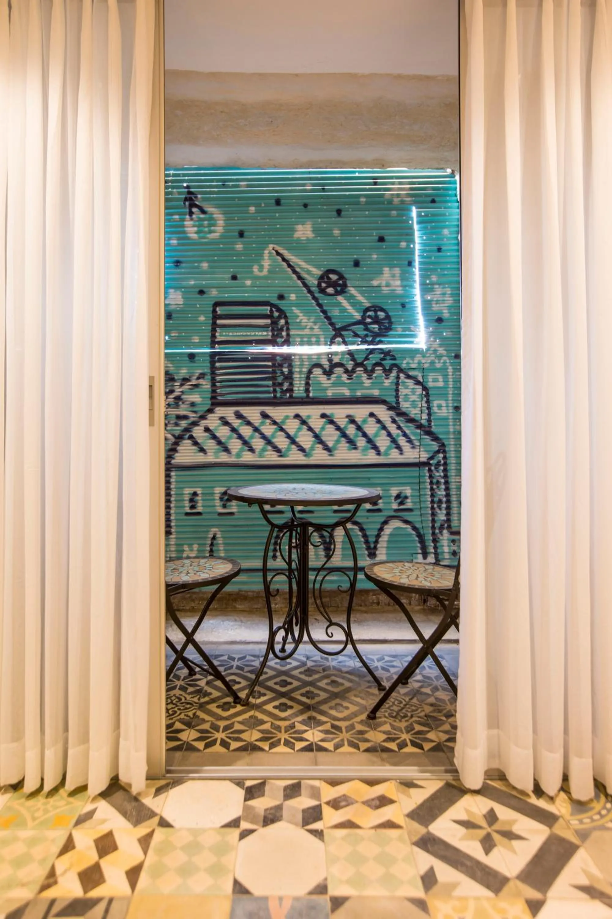 Balcony/Terrace in Tel-Aviv LALA Boutique Hotel